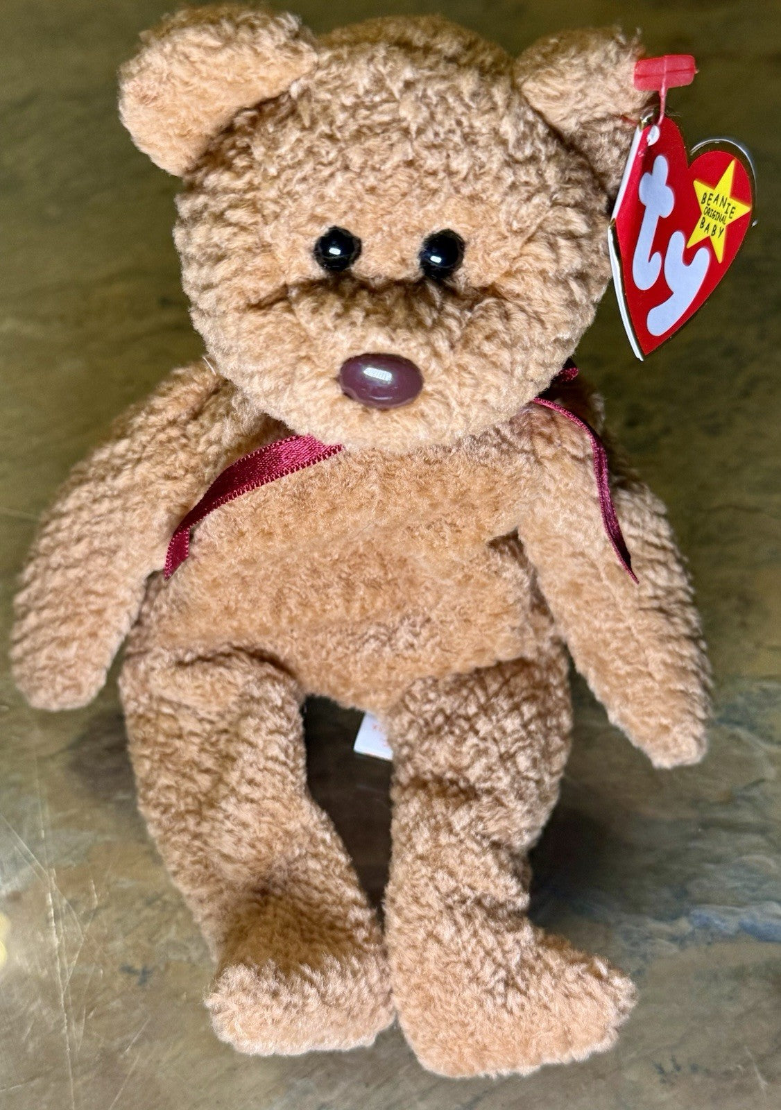 Ty Curly the Bear Beanie Baby