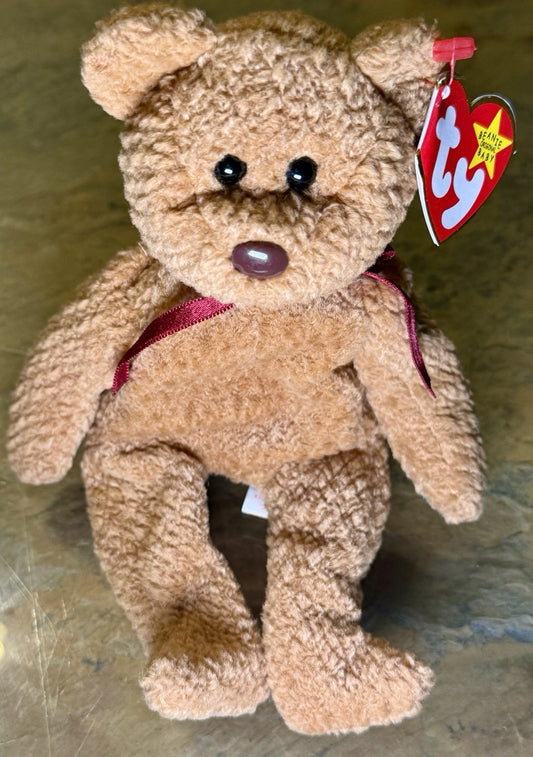 Ty Curly the Bear Beanie Baby