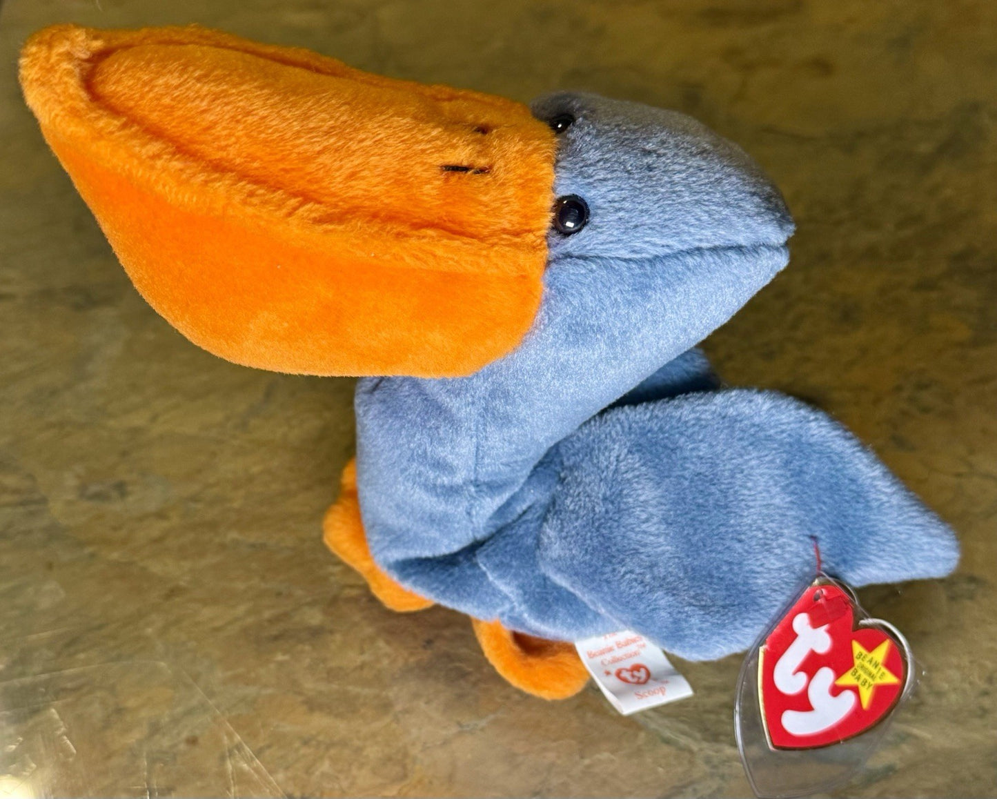 Ty Beanie Baby- Baby Scoop the Pelican 