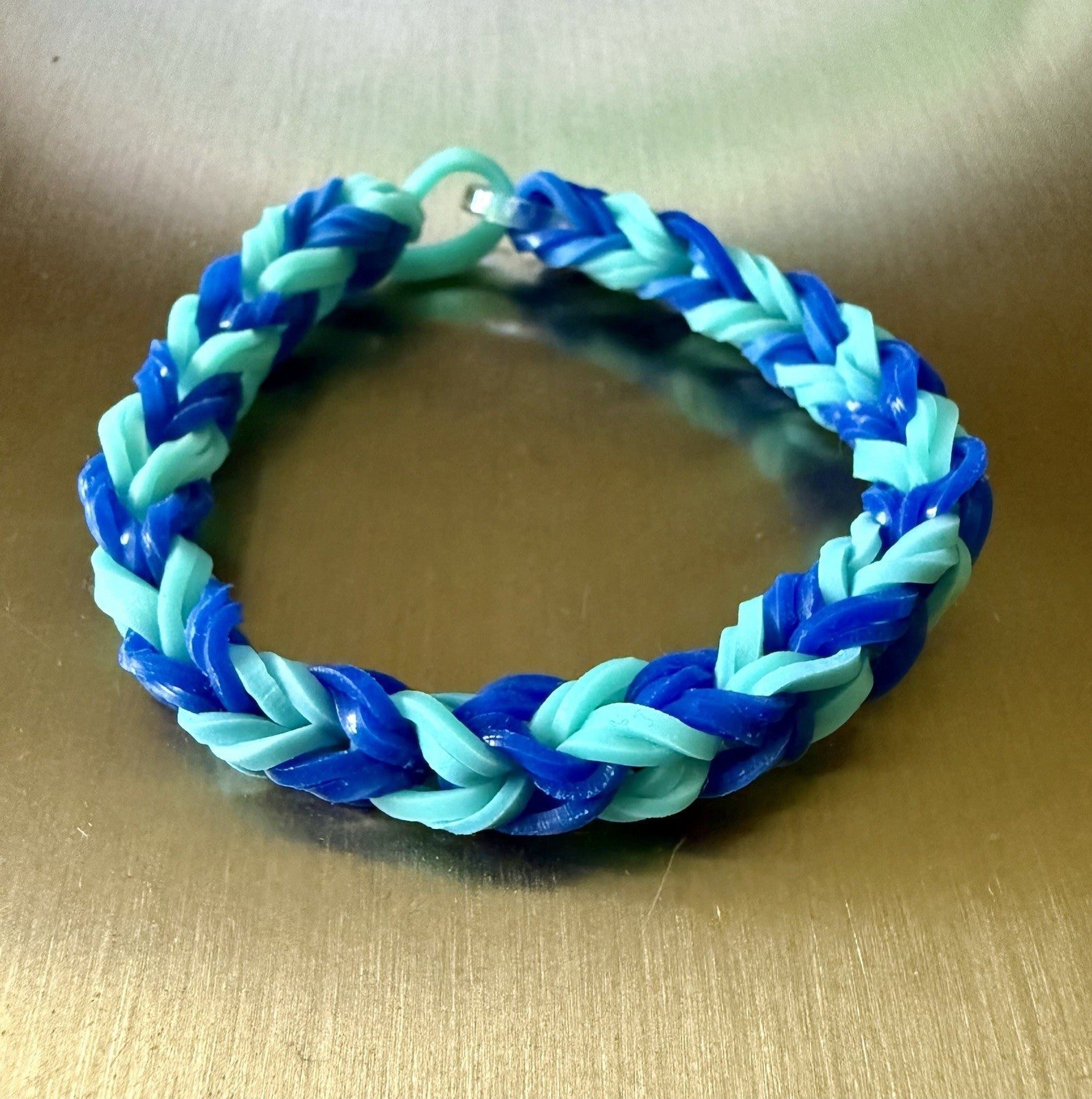 Hand Made Rainbow Loom Bracelet By Raiden
