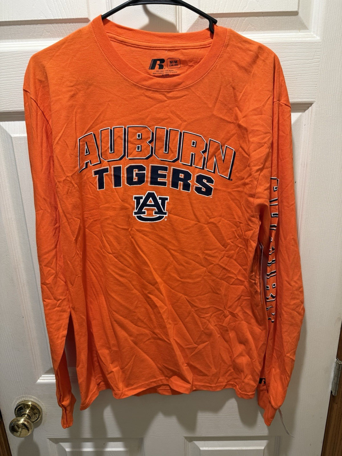 Auburn Tigers Men's Long Sleeve T Shirt Medium 