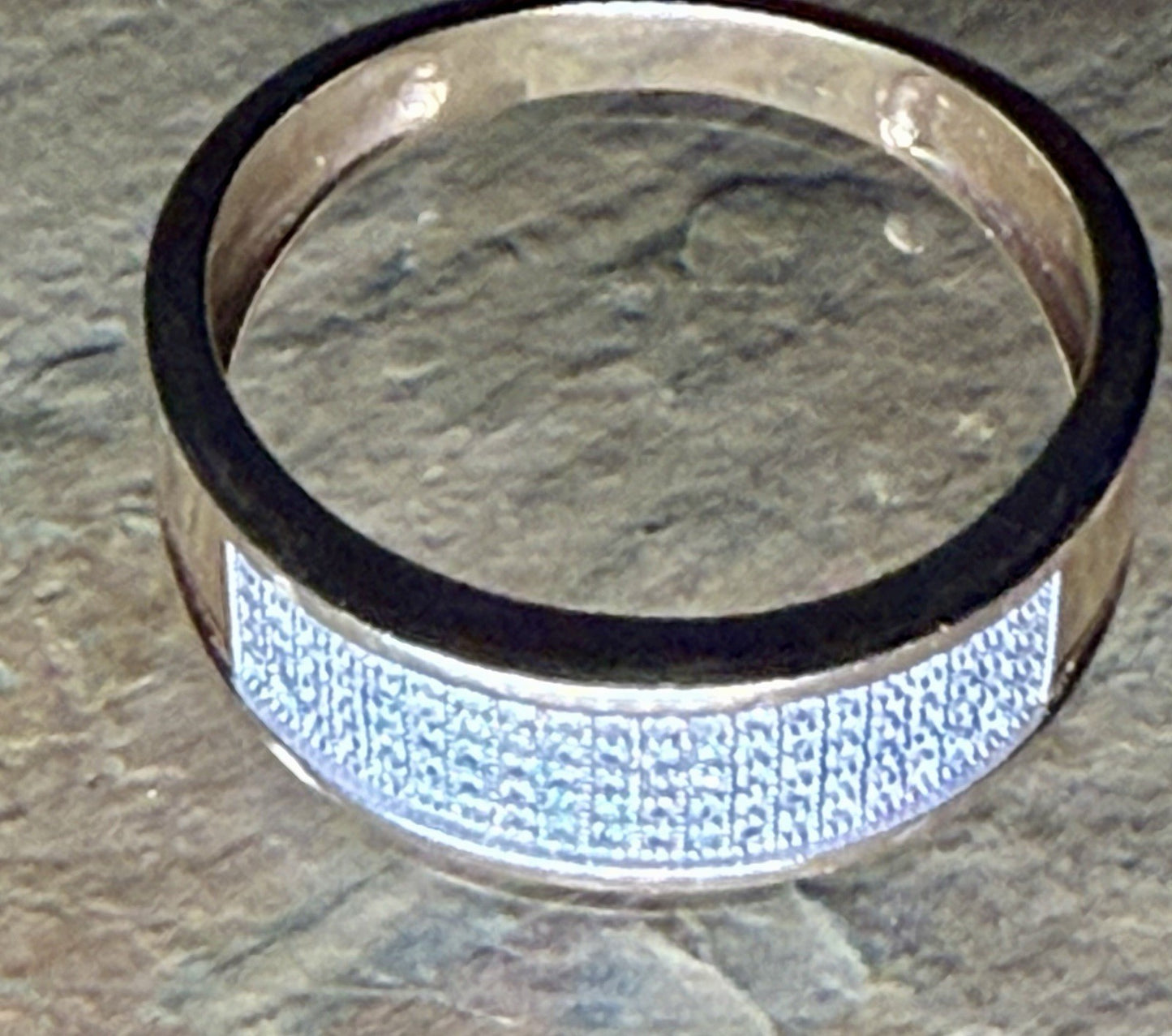 Vintage 10K Yellow Gold Diamond Pave Ring - Size 10 (4.77g)