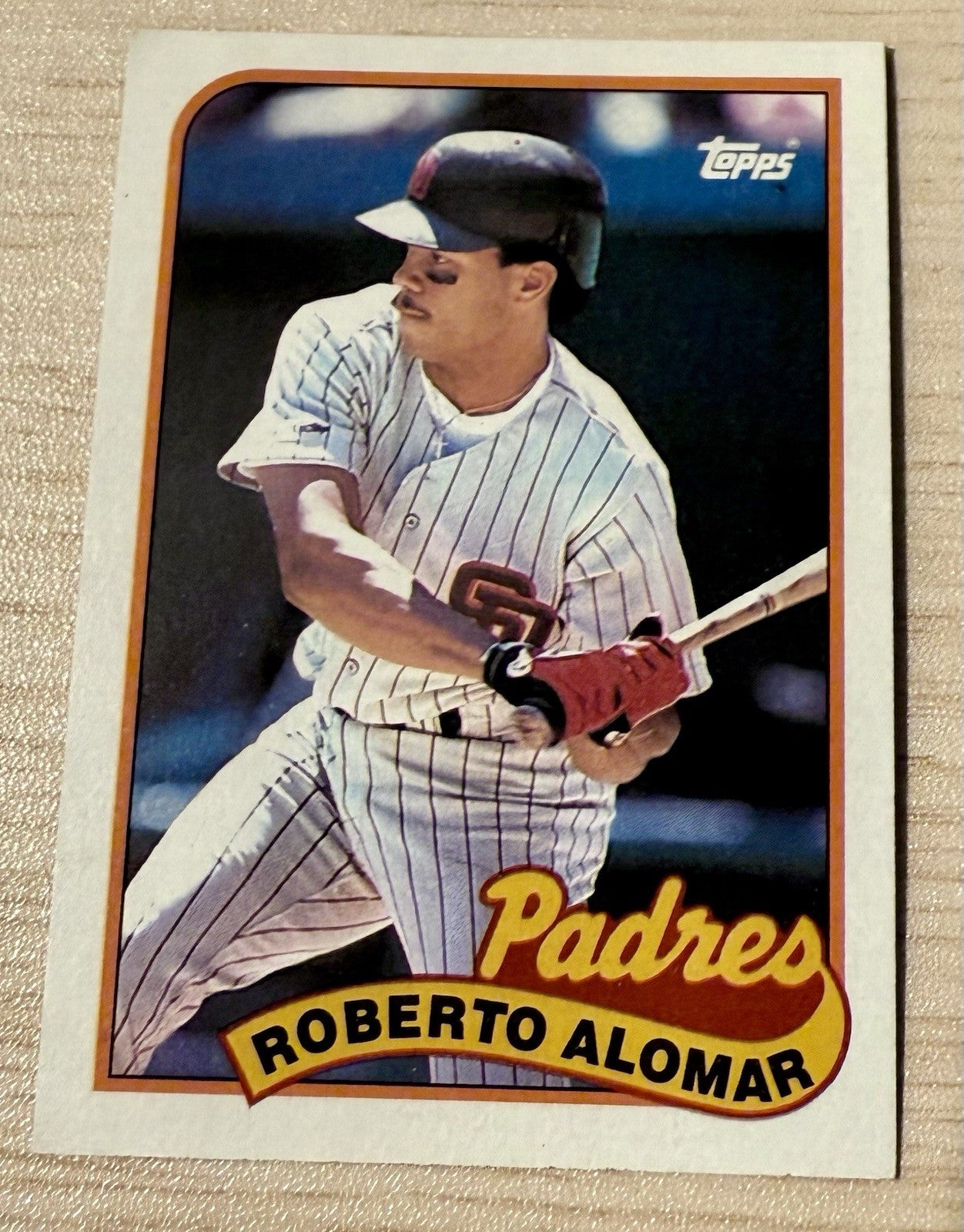 1989 Topps - Roberto Alomar #206