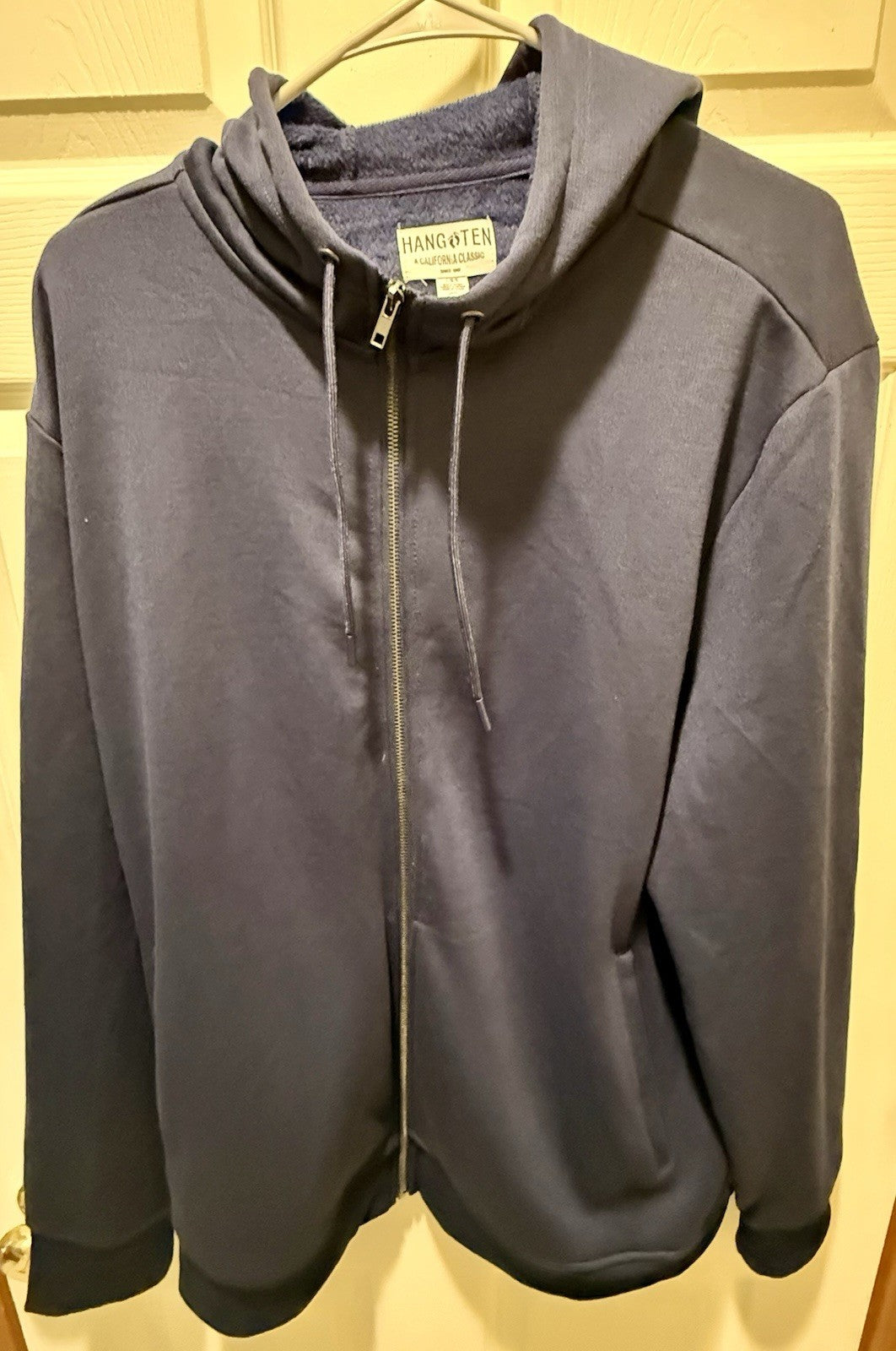 Hang Ten California Classics full-zip hoodie with fleece lining