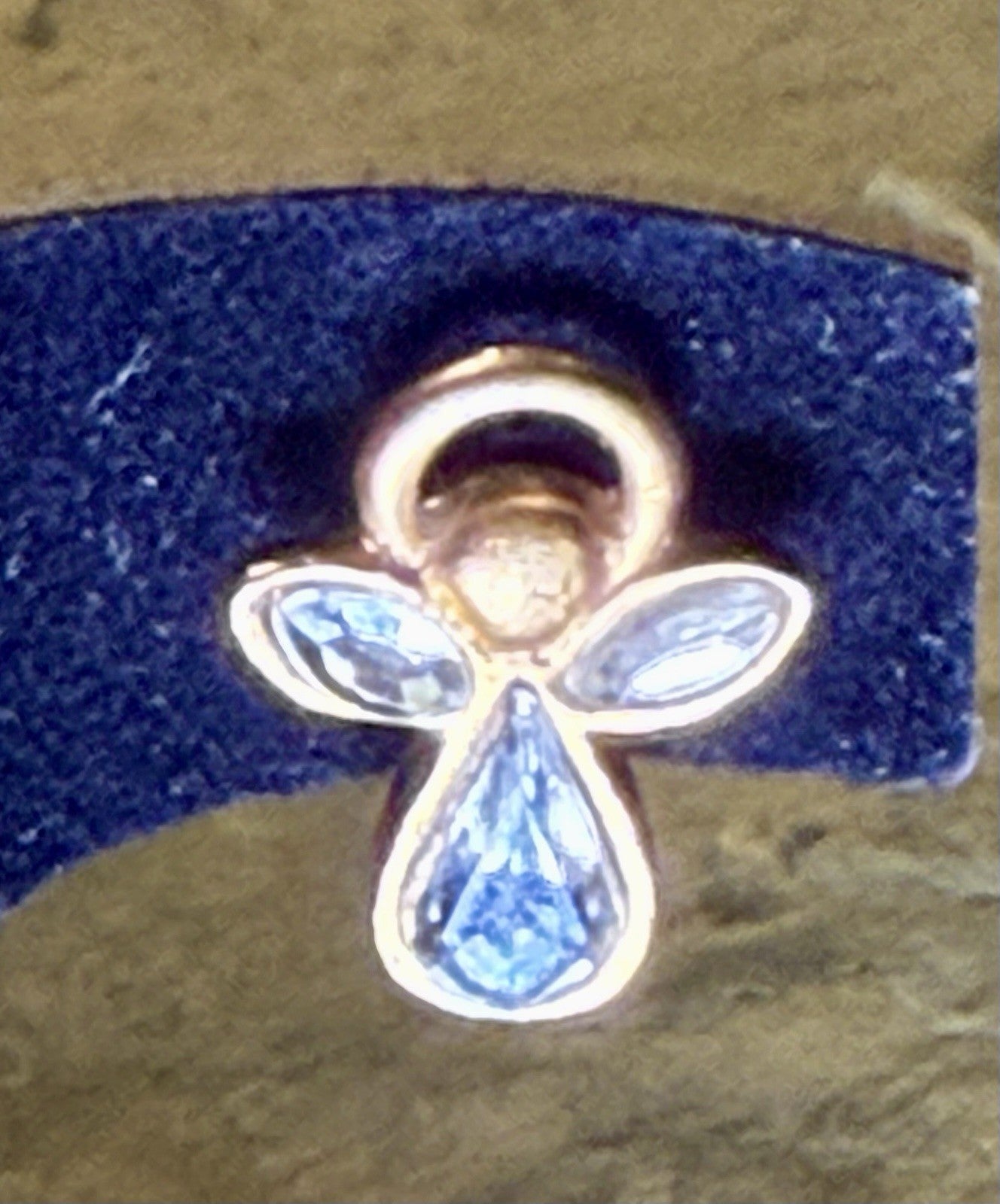 Vintage Guardian Angel Lapel Pin