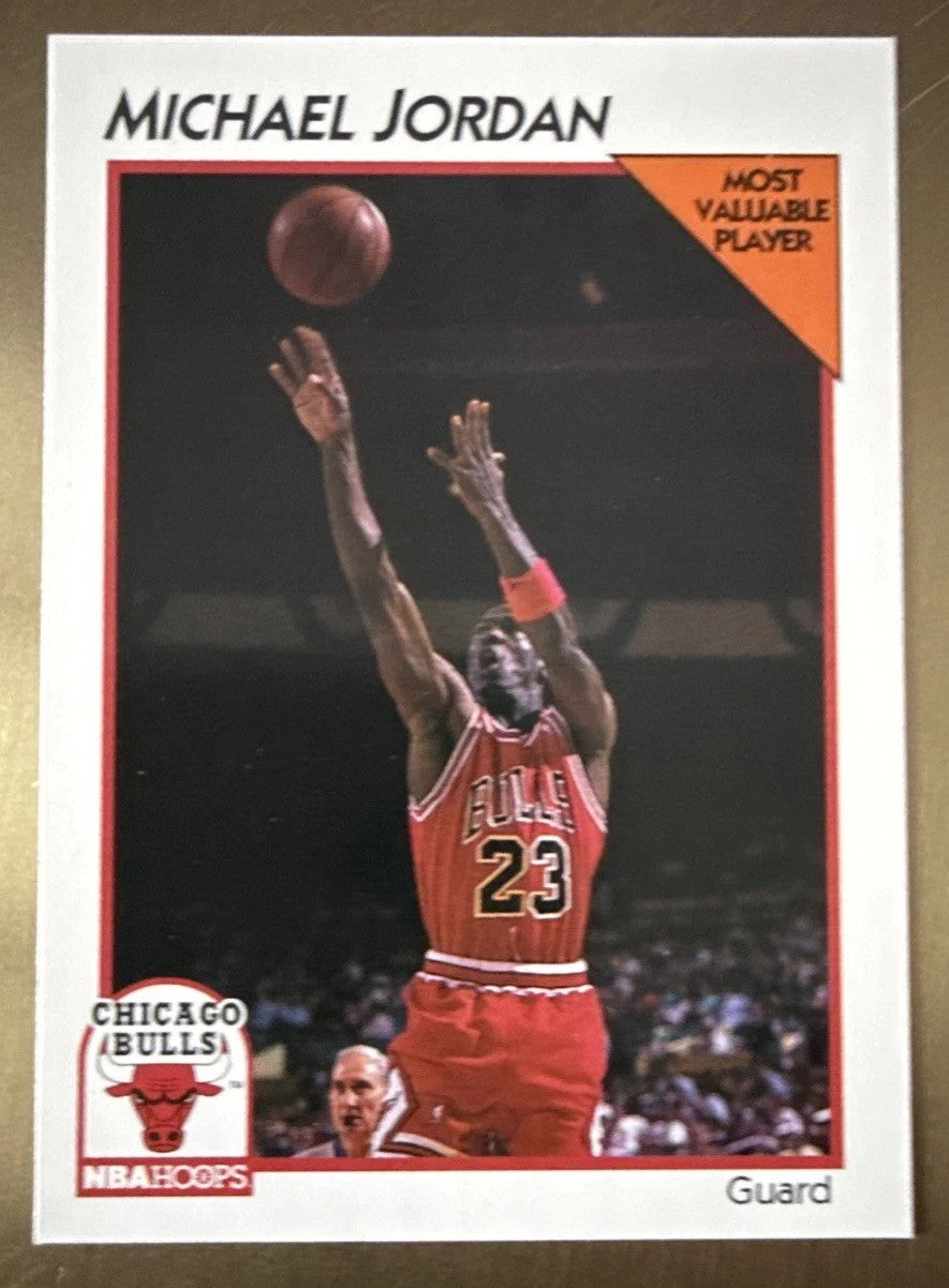 1991-92 NBA Hoops - Michael Jordan #536