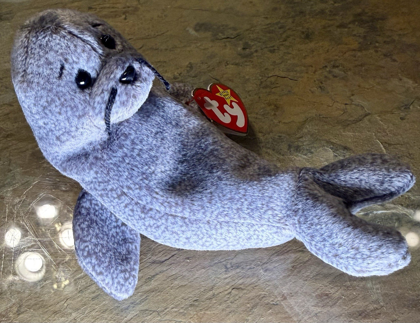 Ty Beanie Baby "Slippery" the Seal