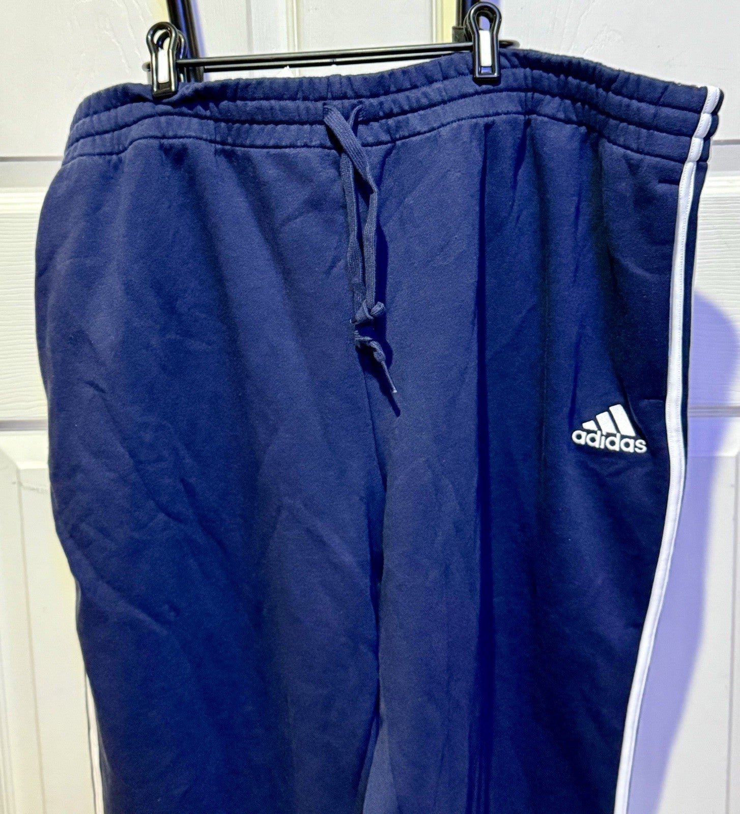 Adidas Essentials 3 Stripe Tappered Leg Pants