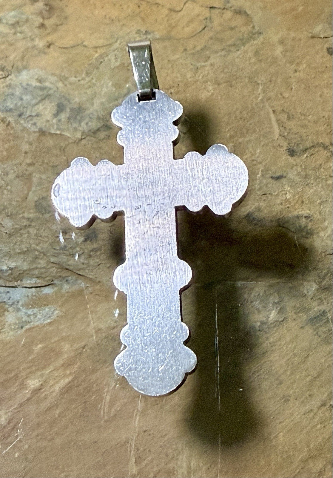 Stainless Steel Crucifix Pendant 