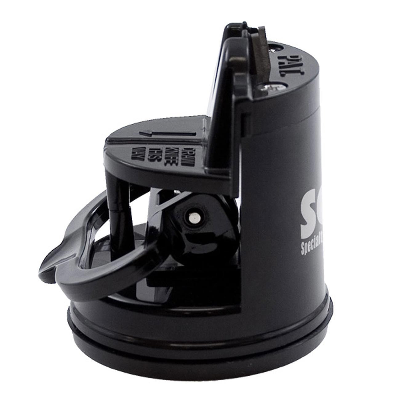 NEW SOG SH-02 Countertop Pull-Through Knife Blade Sharpener - Black Lightweight