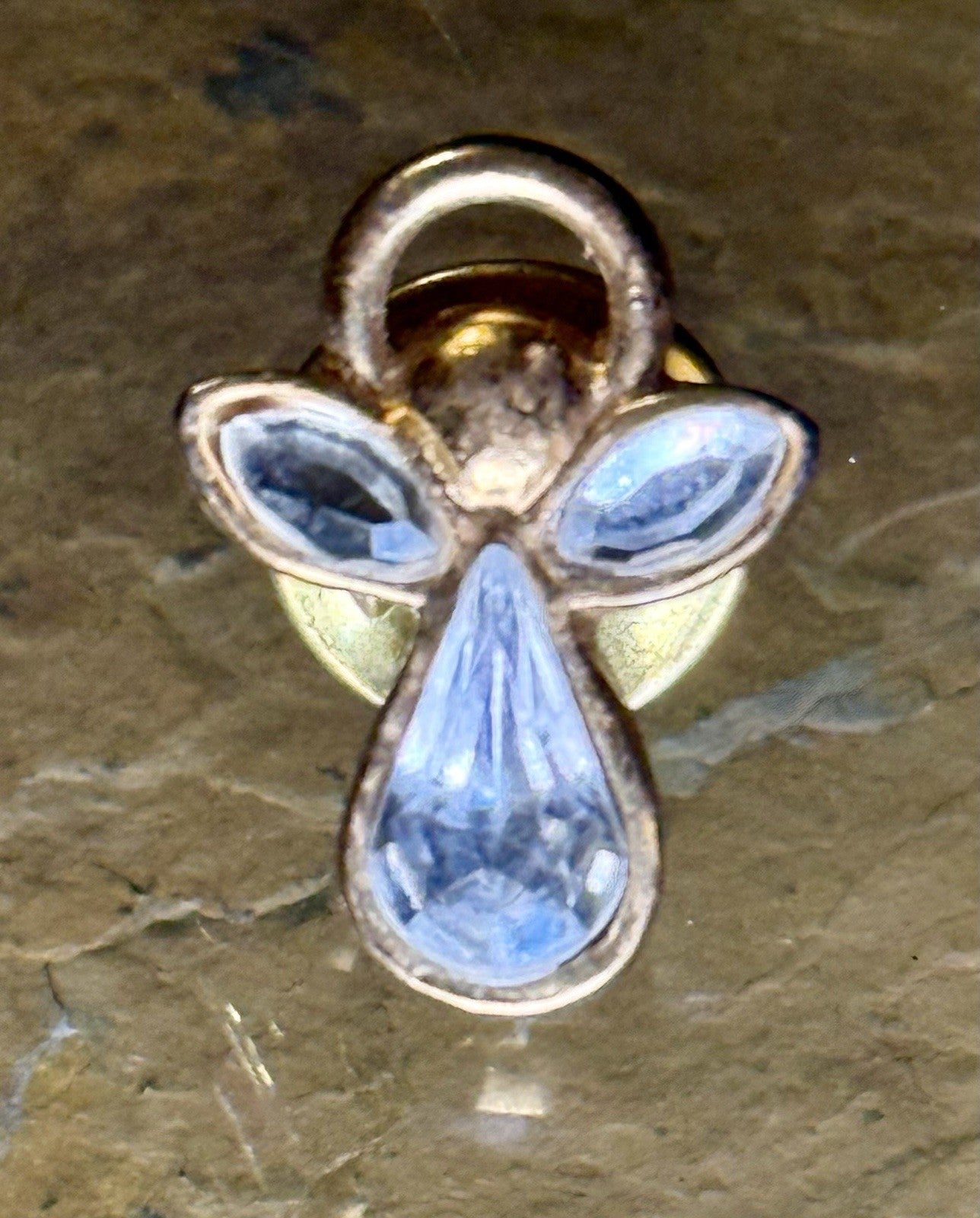 Vintage Guardian Angel Lapel Pin