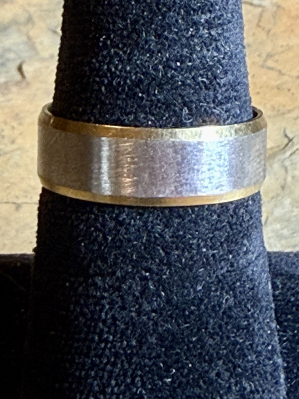 Stainless Steel Wedding Band  - Size 7