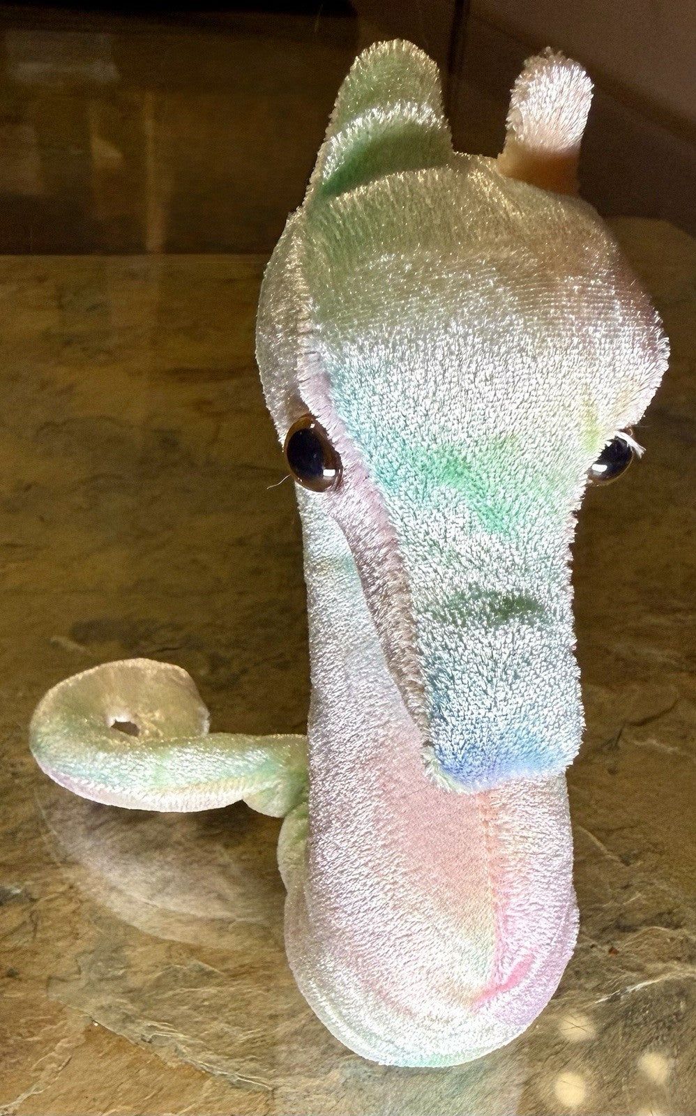 Ty Beanie Baby Neon the Seahorse