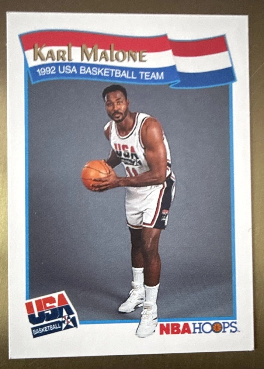 1991-92 Nba Hoops Mcdonald's - Karl Malone #56