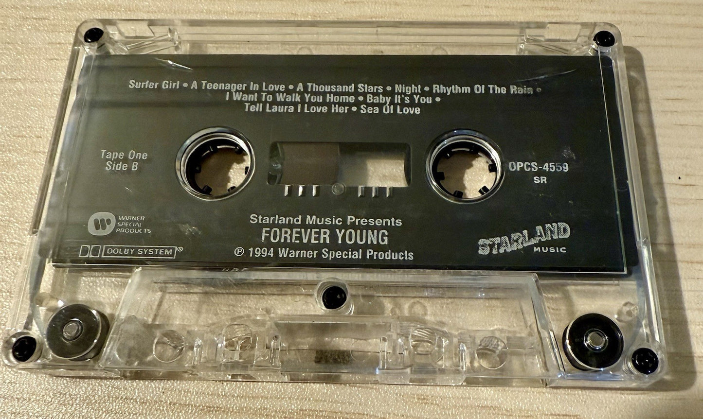 Vintage Forever Young Cassette Tape 