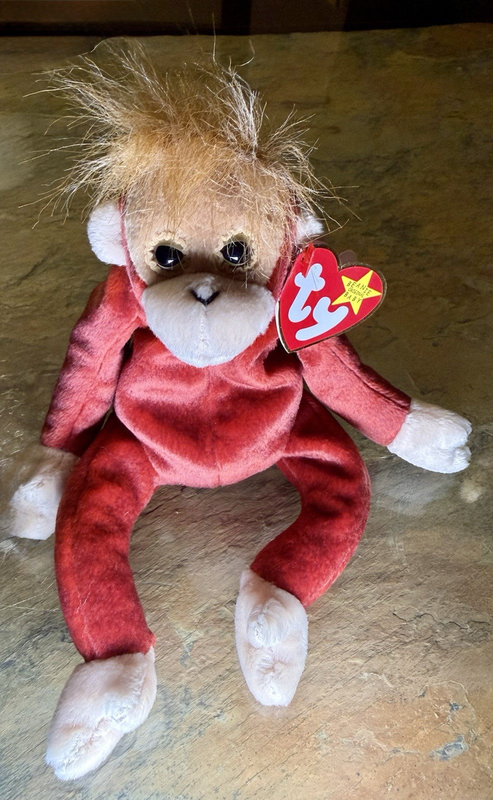 Ty Beanie Baby - Schweetheart the Orangutan
