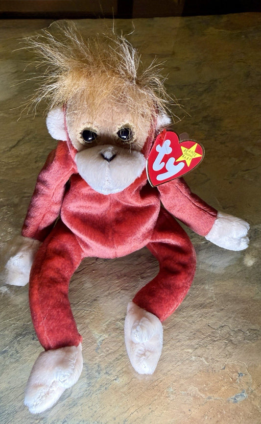 Ty Beanie Baby - Schweetheart the Orangutan