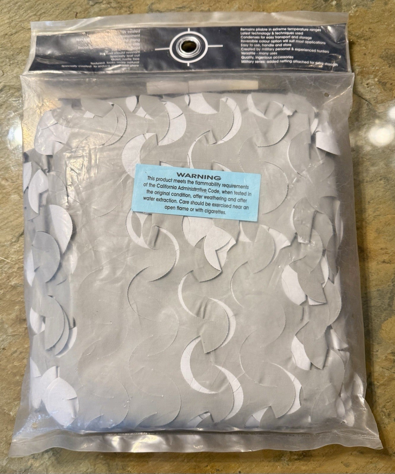 Camo Systems Pro Series Ultra-lite camouflage netting (model #LW03SC)