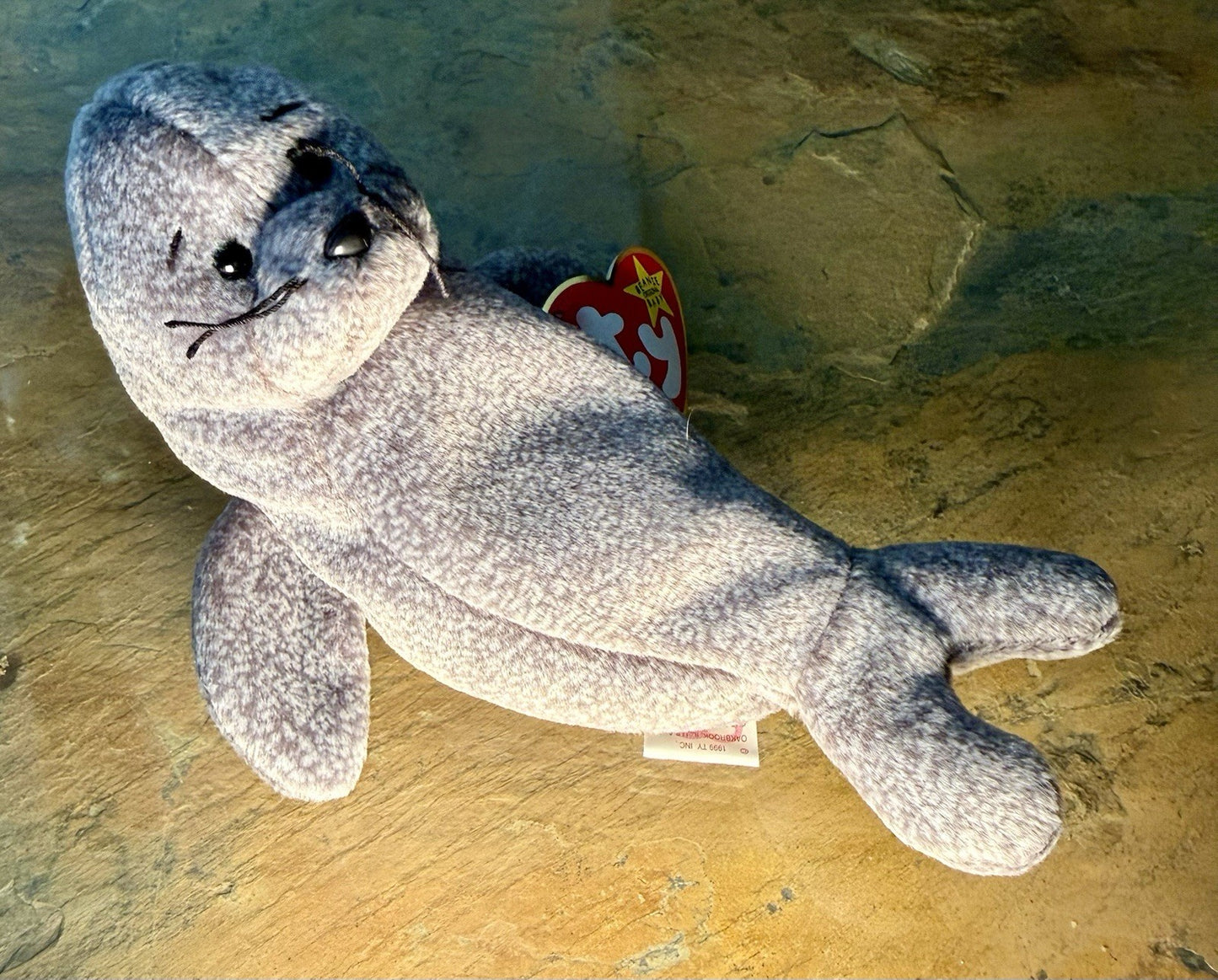 Ty Beanie Baby - SLIPPERY the Seal with tags