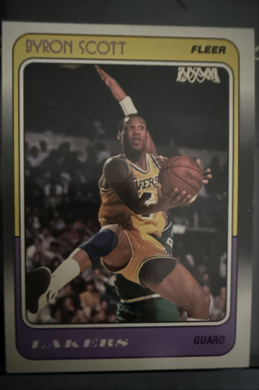 1988-89 Fleer - Byron Scott #68