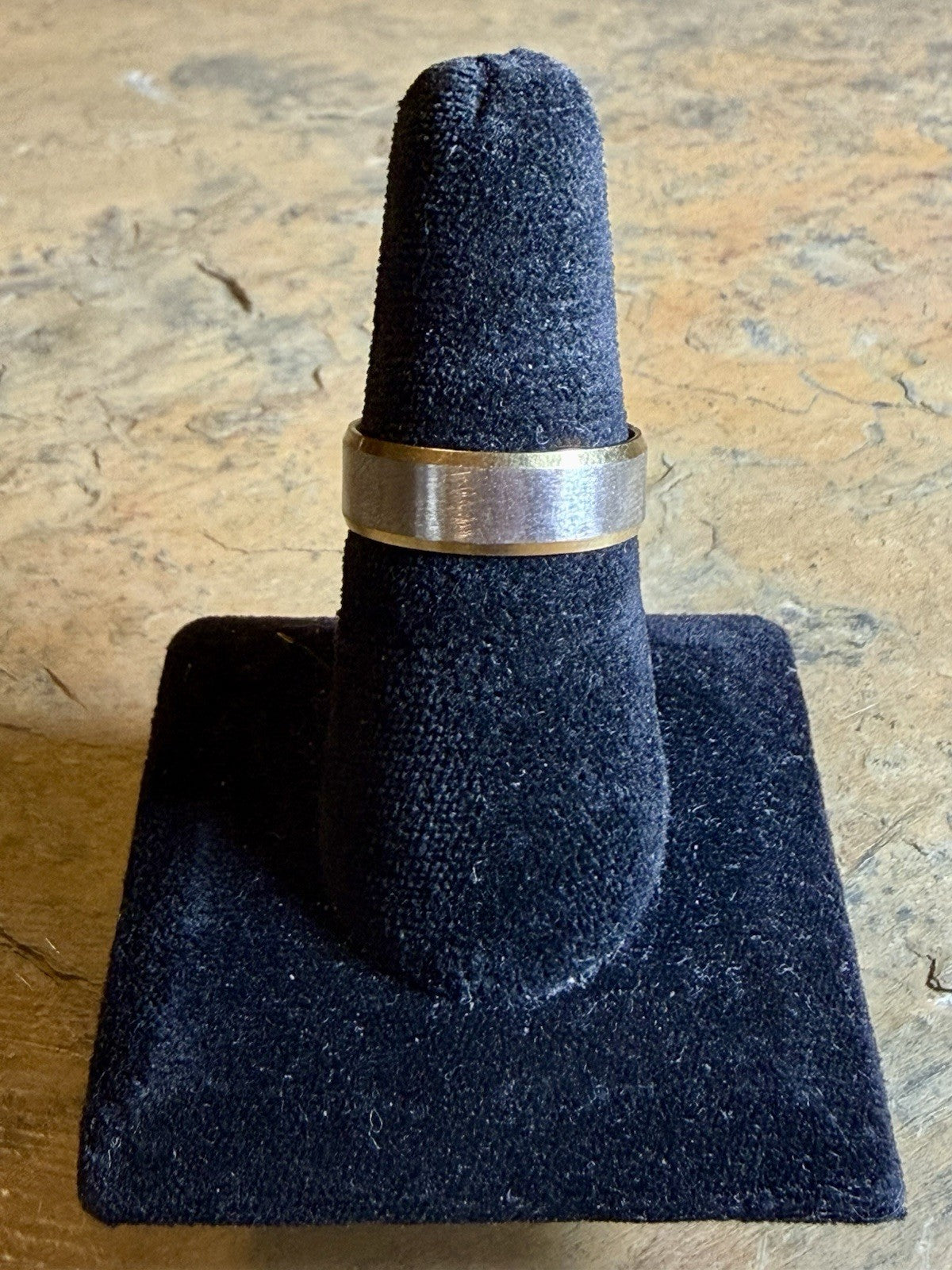 Stainless Steel Wedding Band  - Size 7