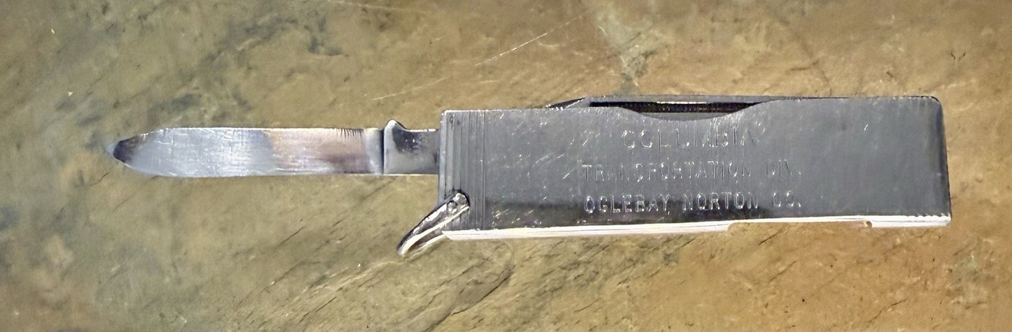 Vintage Pocket Knife- Collins Transformation Co., based in Orange, Massachusetts