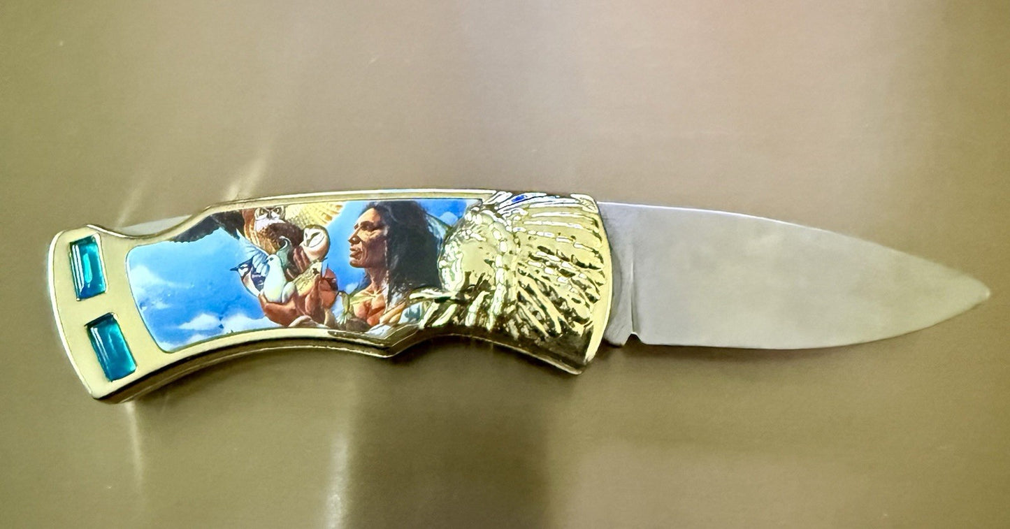Vintage Native American Pocket Knife