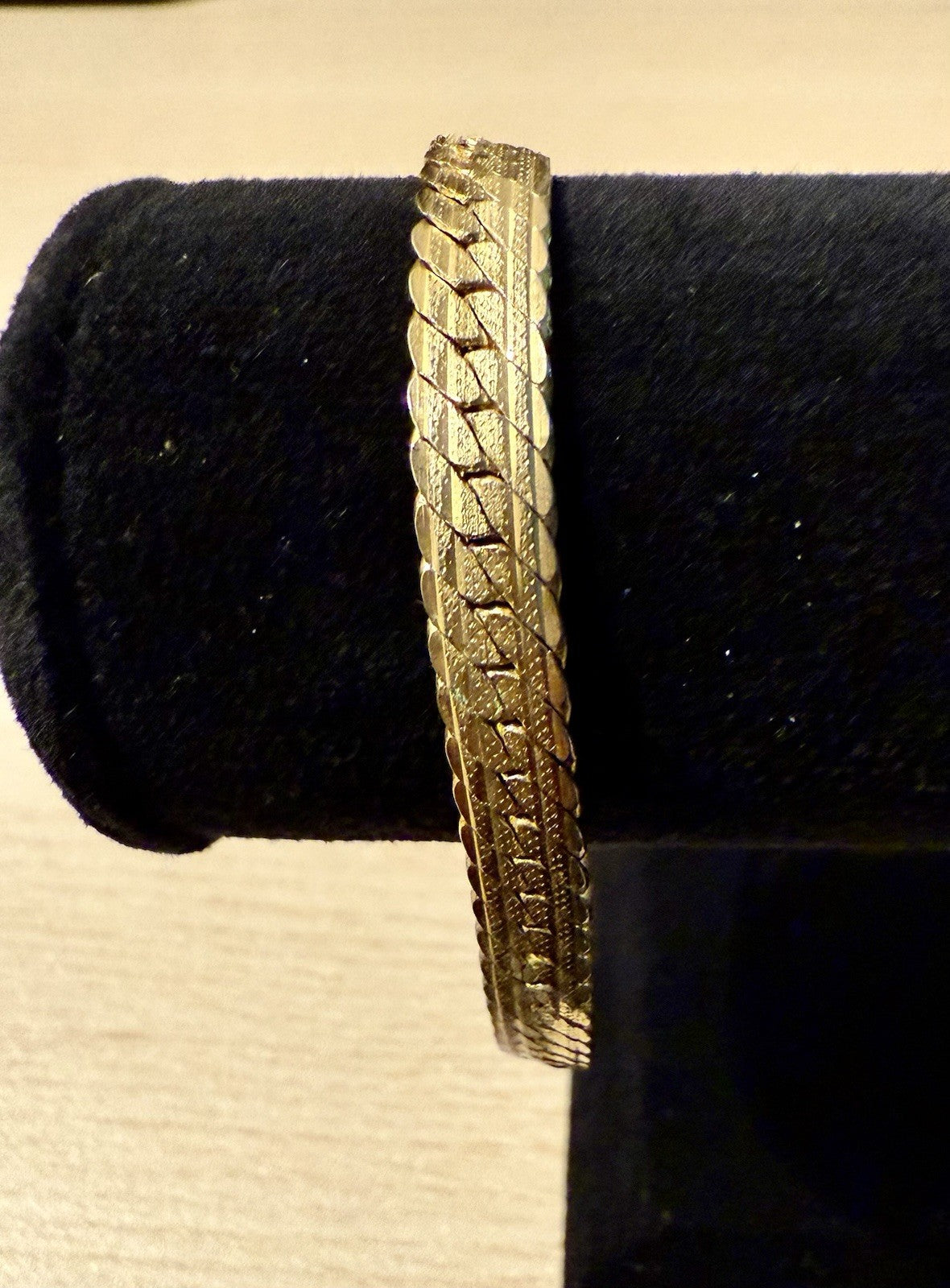 Napier Gold Tone Bracelet