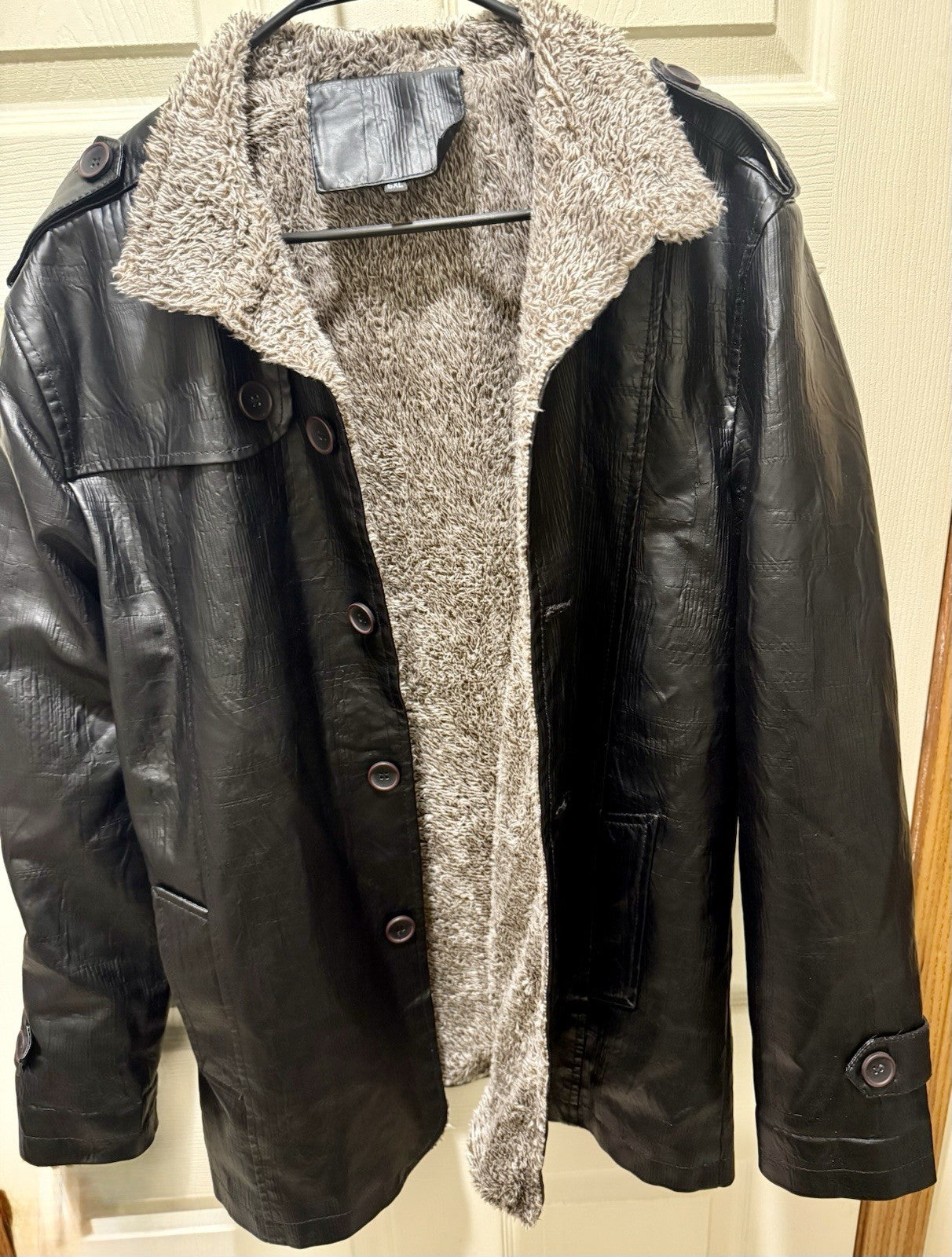 Men”s PU Leather Jacket 