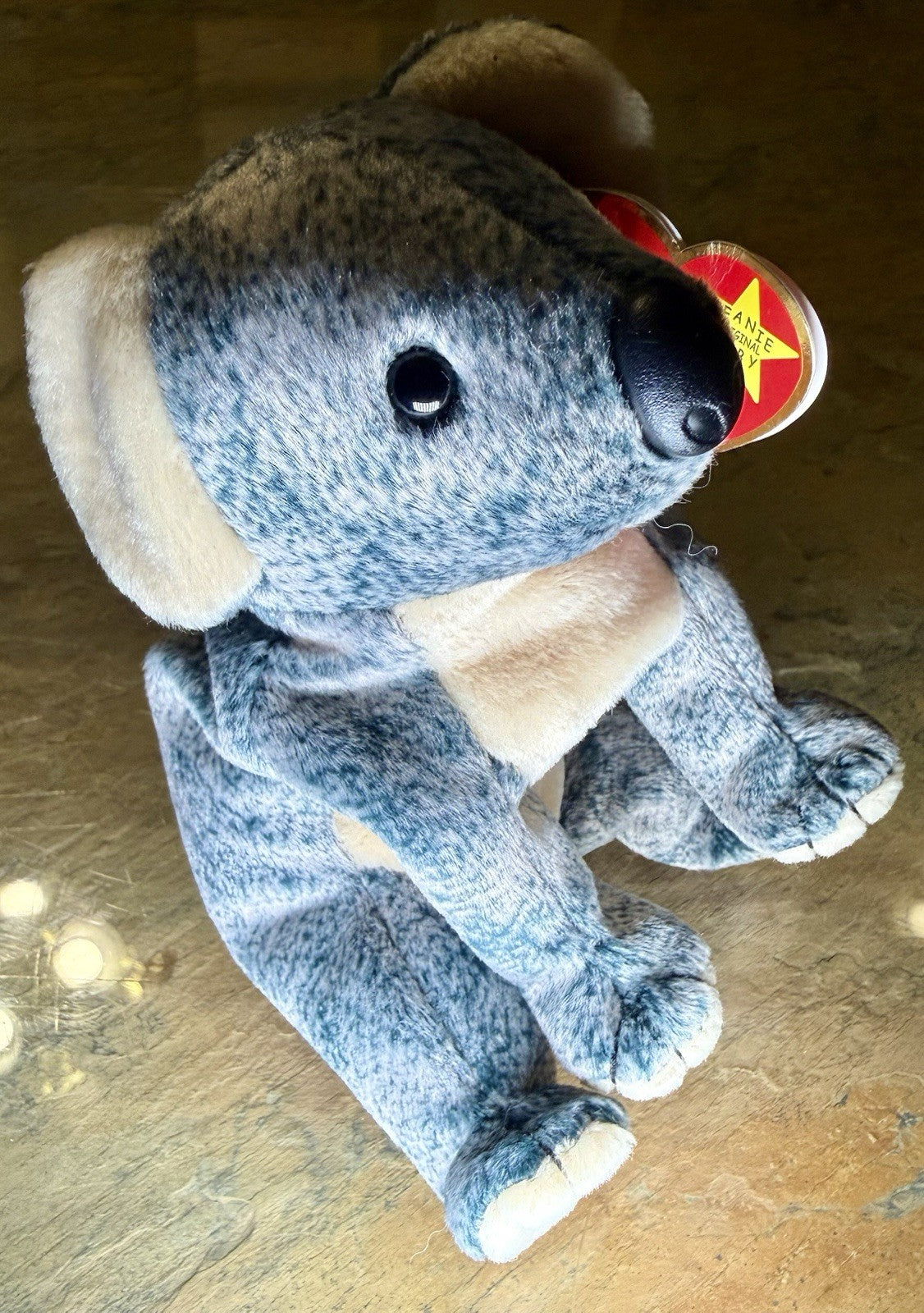 Ty Beanie Baby "Eucalyptus" the Koala Bear