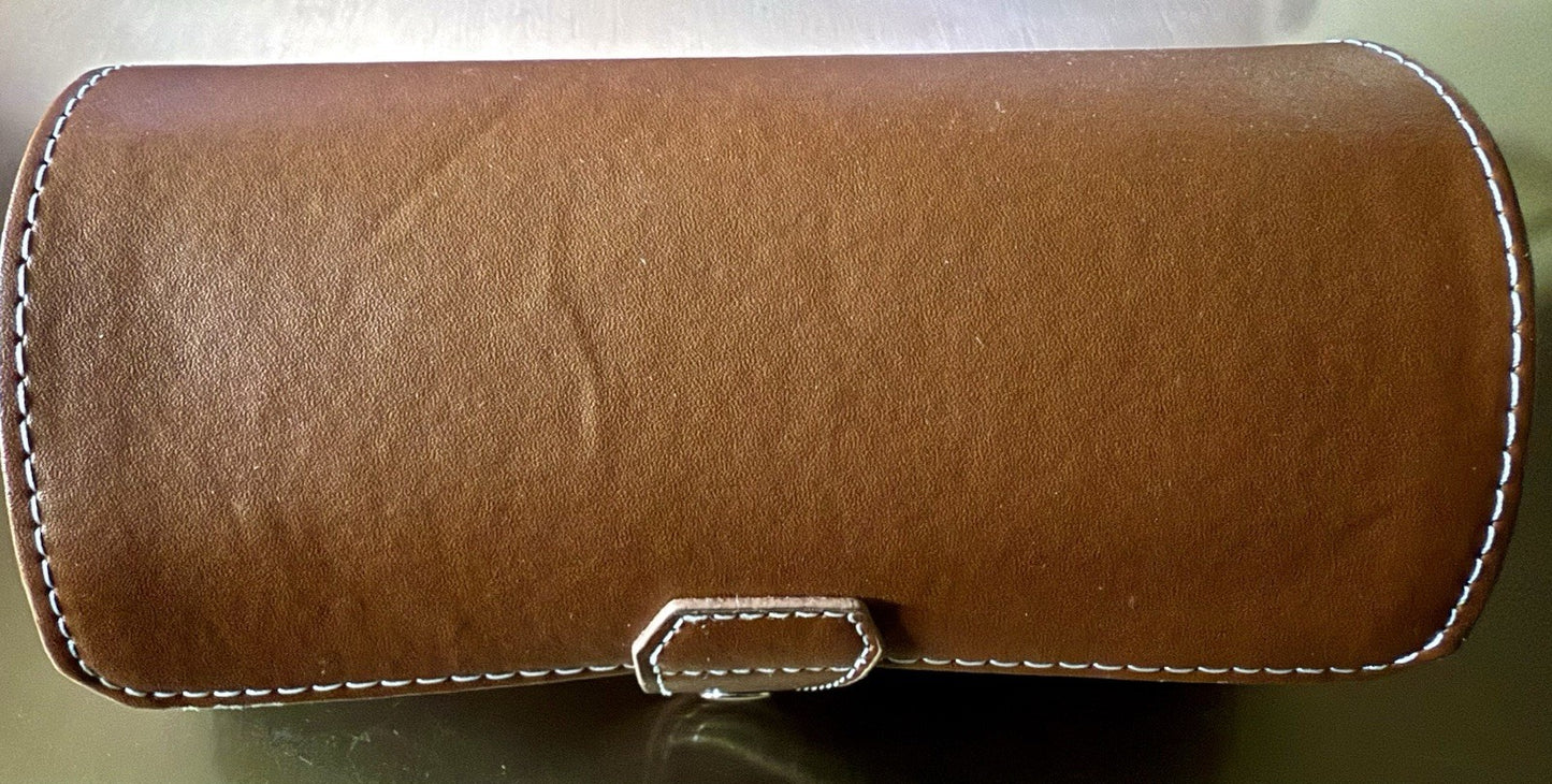 Portable Watch Storage Box Slot Organizer for Display Travel