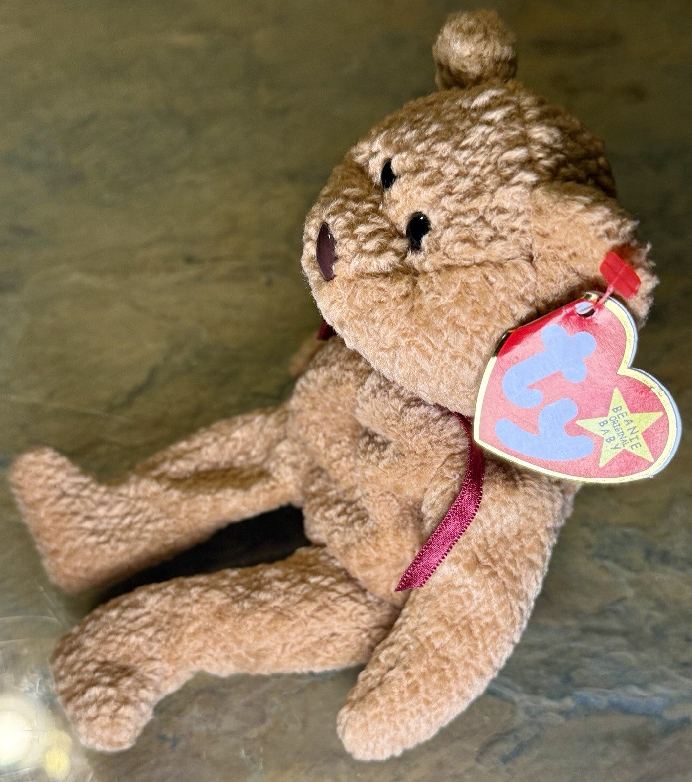 Ty Curly the Bear Beanie Baby