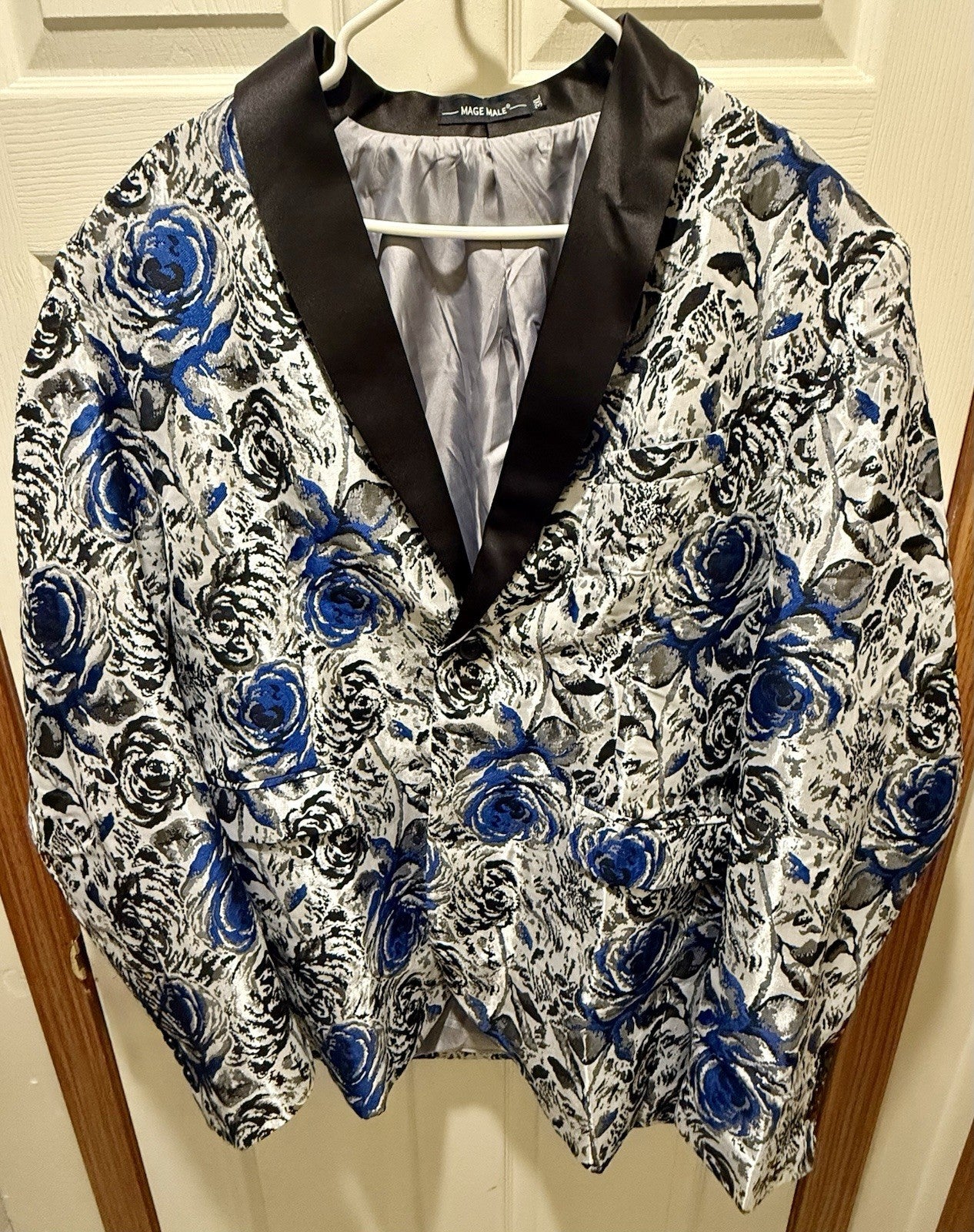 Mage Male Floral Blazer 
