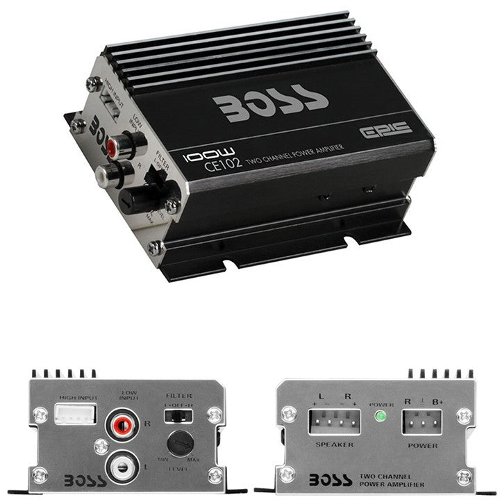 Boss CE102 100 Watt Car Amplifier