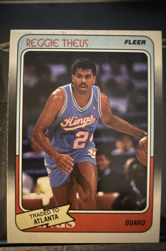 1988-89 Fleer - Reggie Theus #98