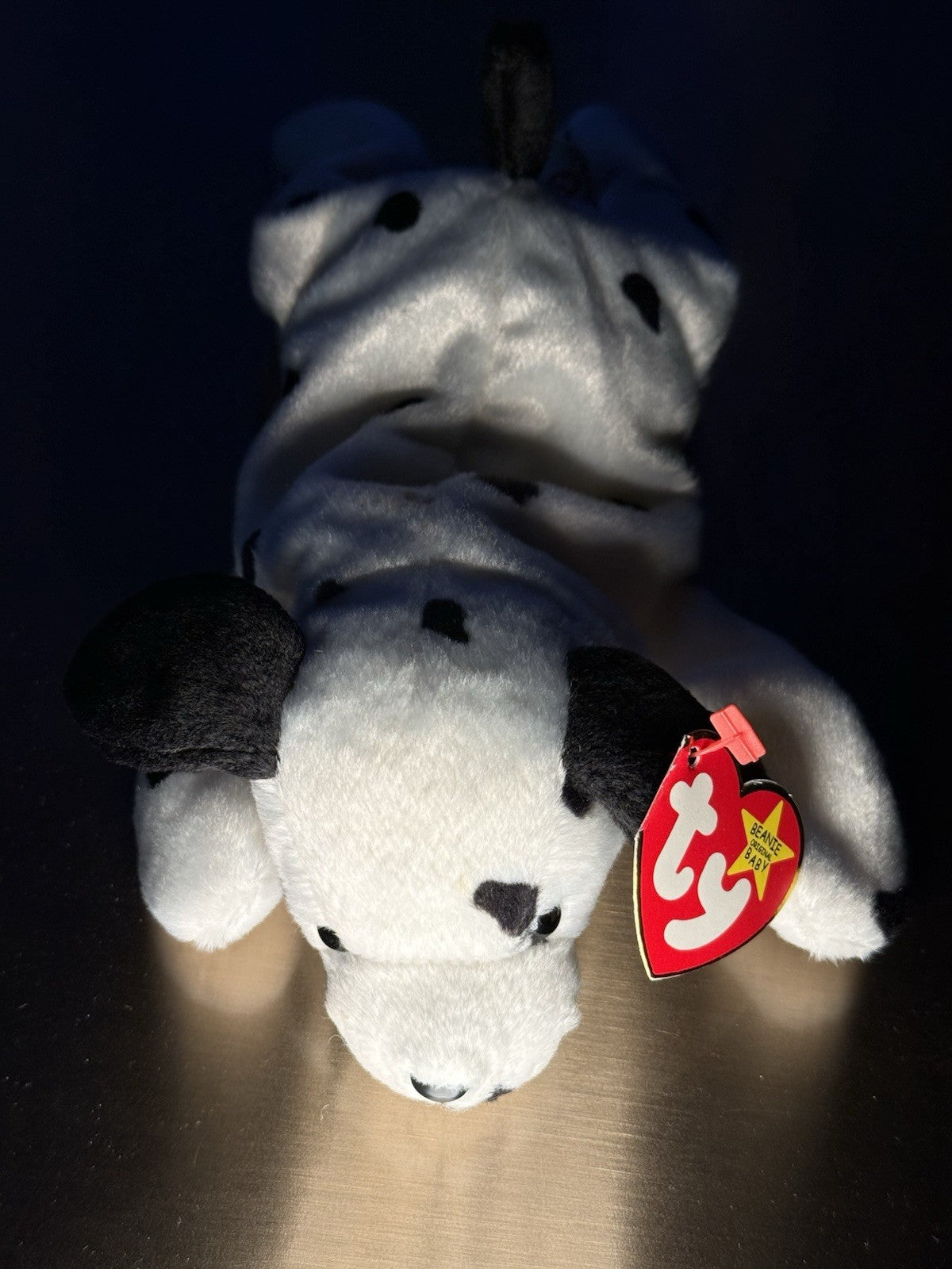 Ty Beanie Baby named Dotty the Dalmatian dog