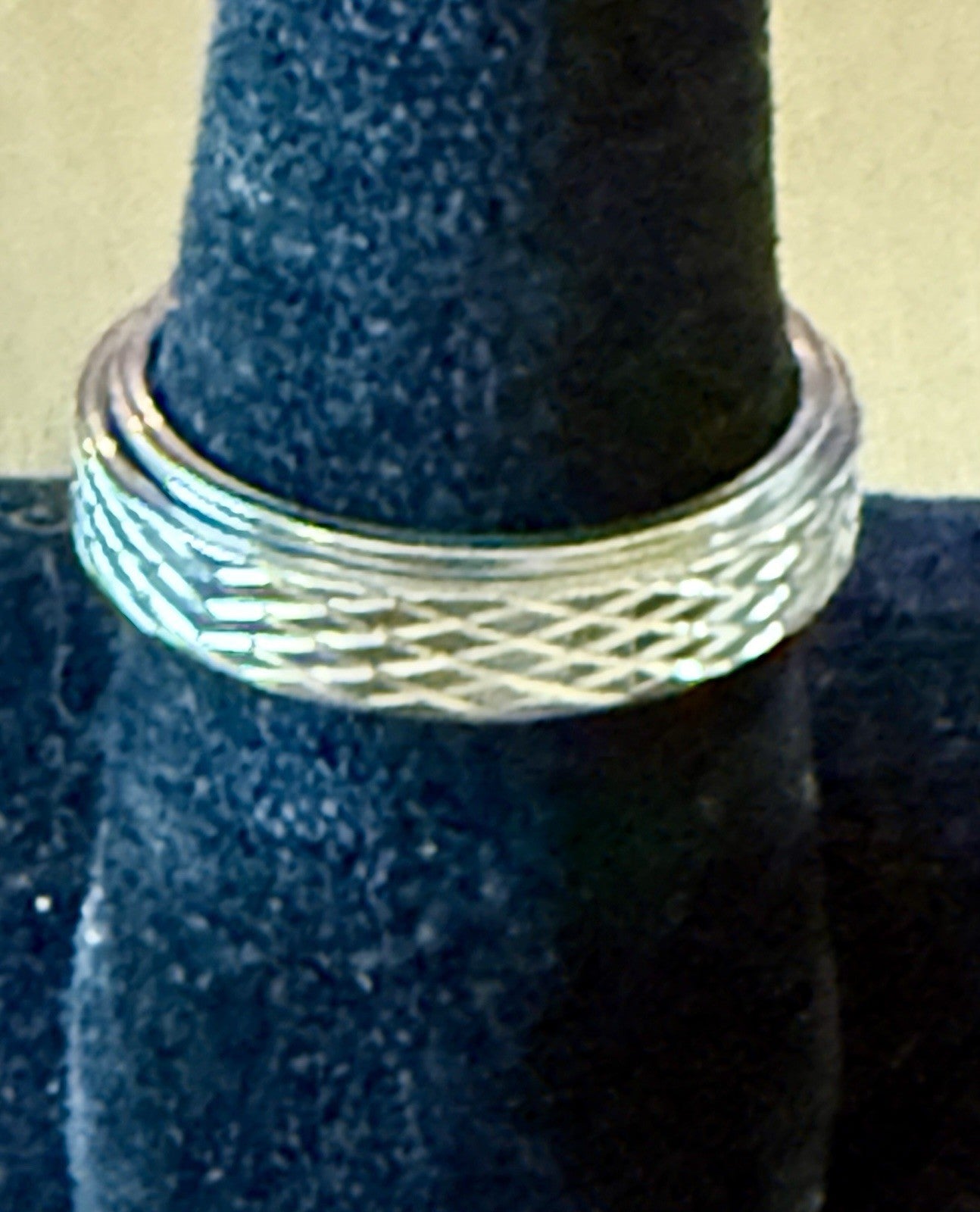 Men’s Stainless Steel Rotating Band -Size 10