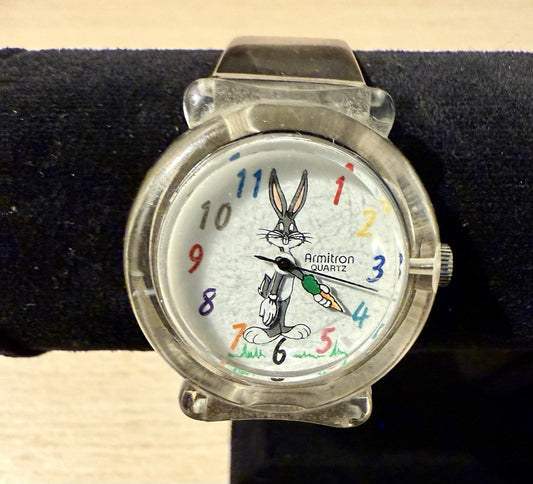 Vintage Armitron Looney Tunes Bugs Bunny Watch 