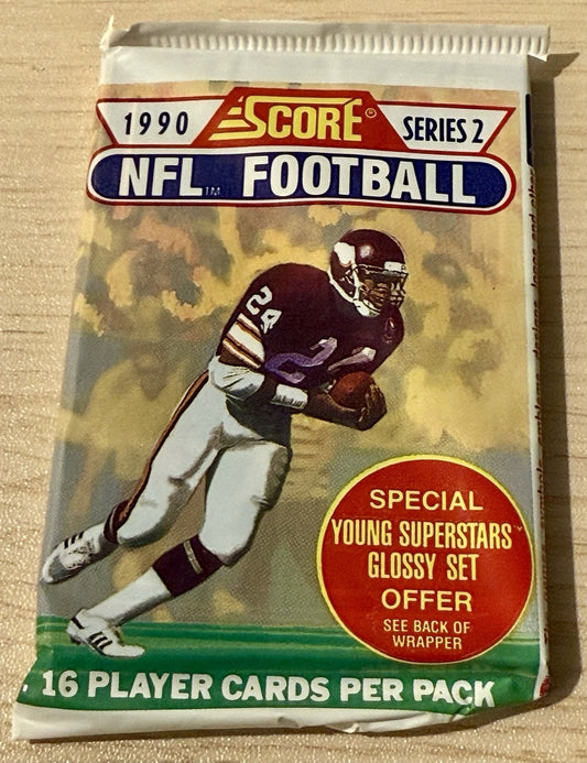 1990 Score NFL football series 2 