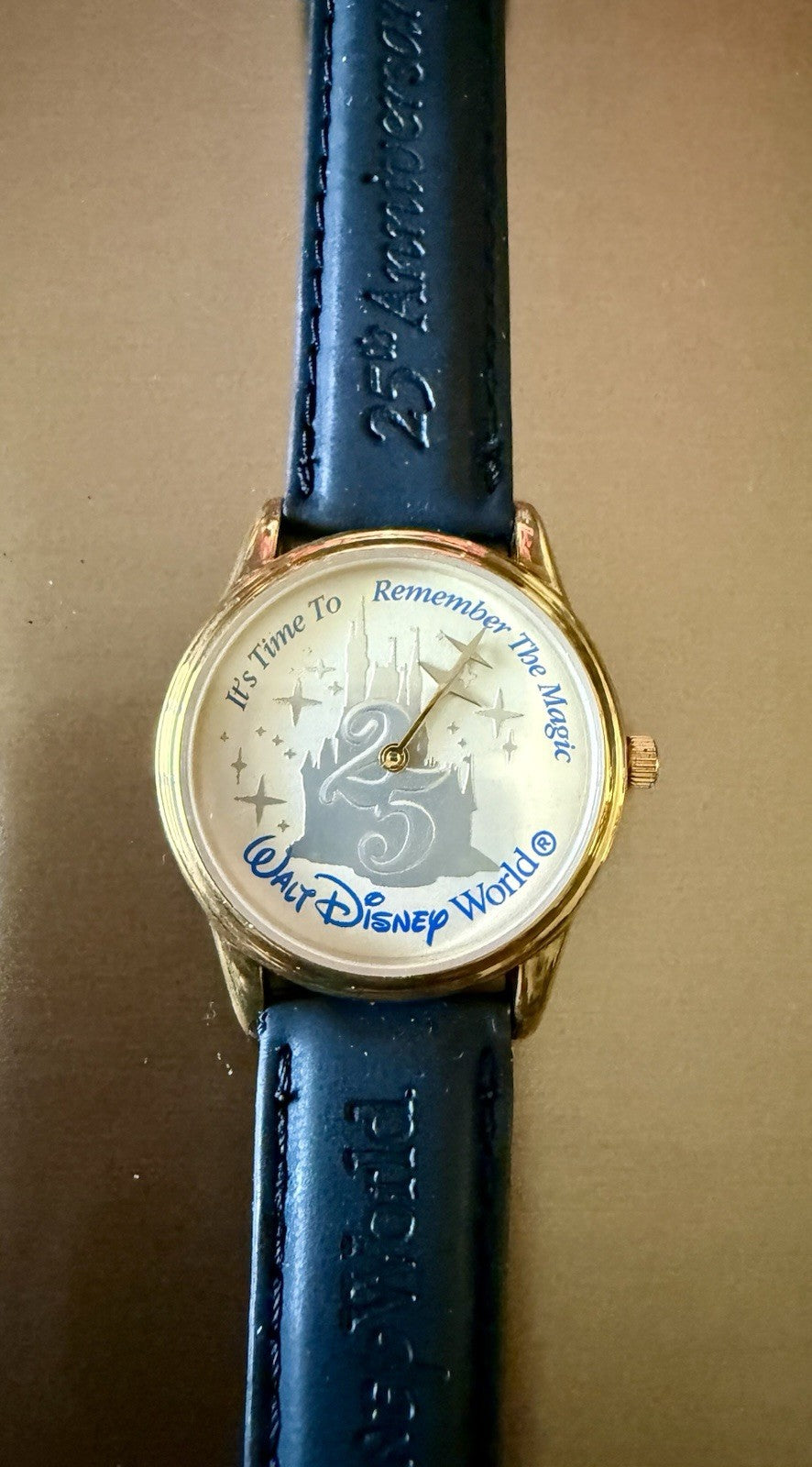 Walt Disney World 25th Anniversary Wrist Watch Made For Eastman Kodak Co 1997