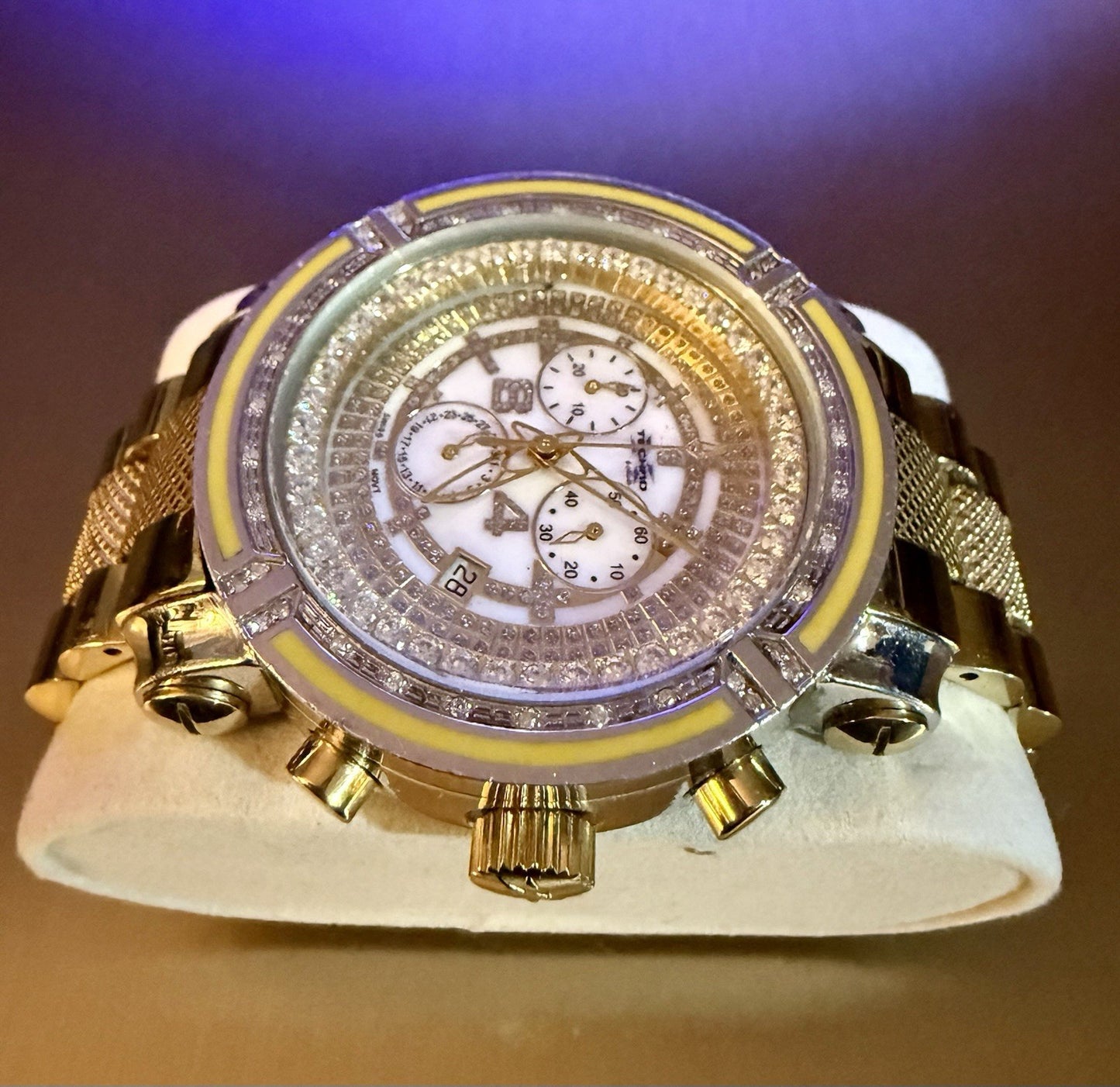 Miche Luxury Limited Edition Natural Diamond Wristwatch