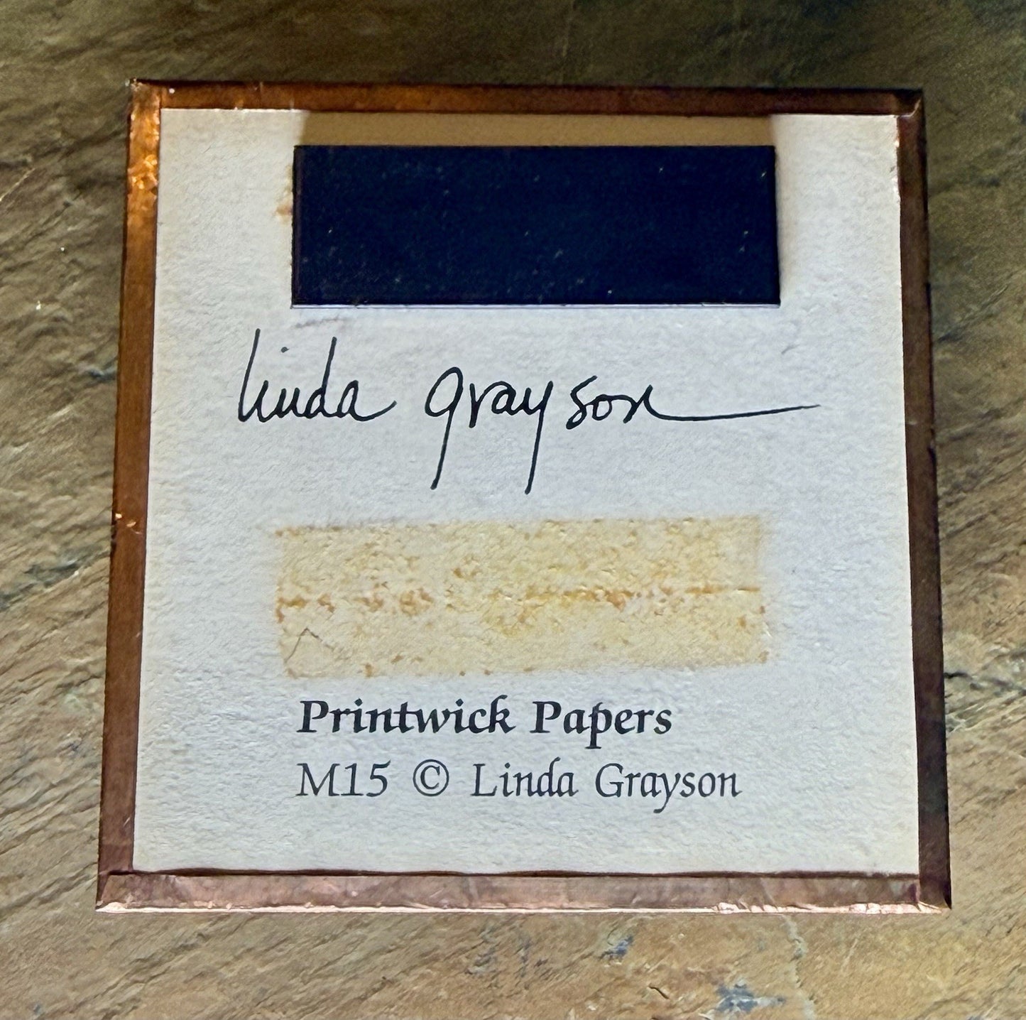 Vintage Linda Grayson Printwick Papers Magnet 