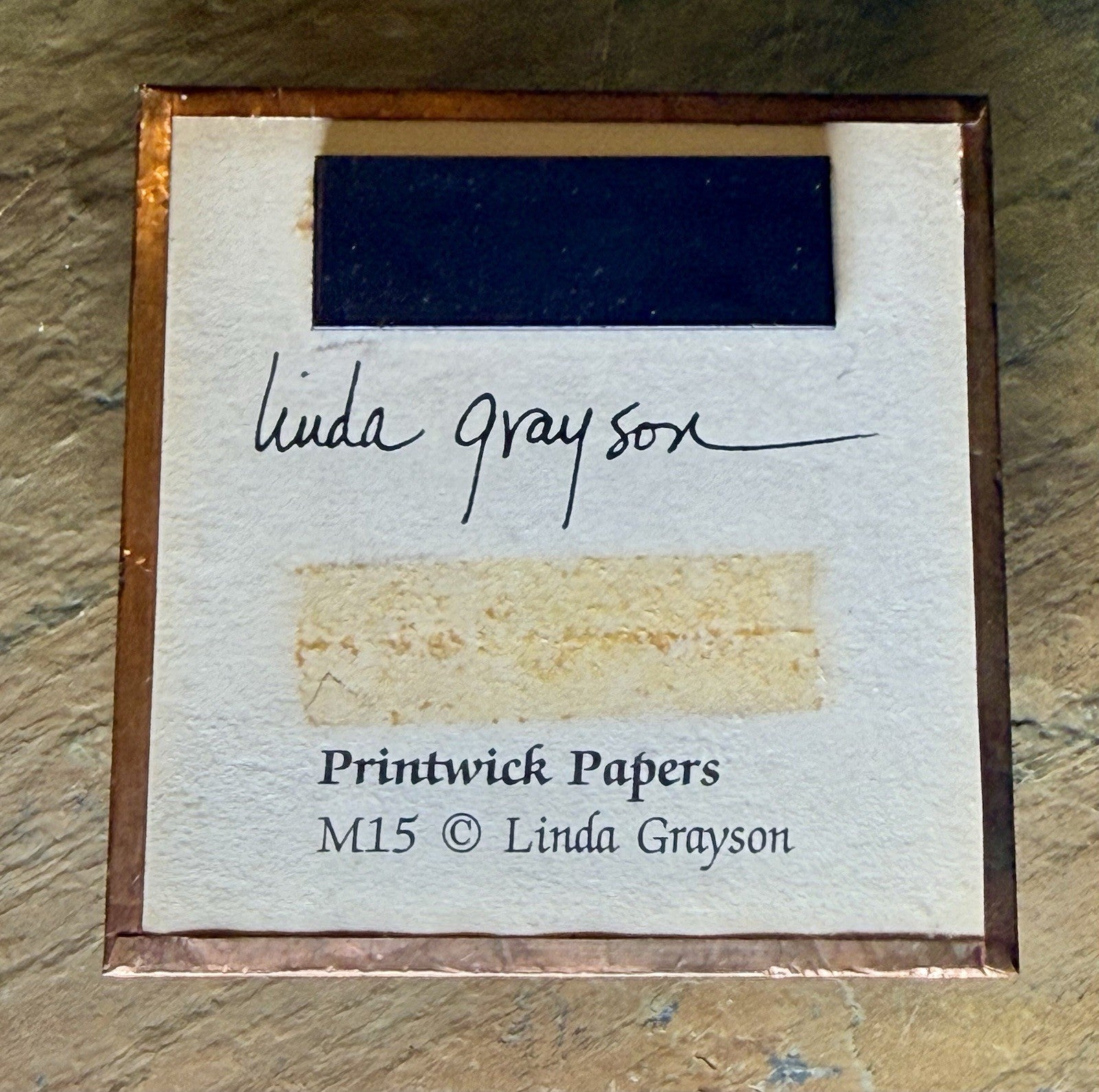 Vintage Linda Grayson Printwick Papers Magnet 