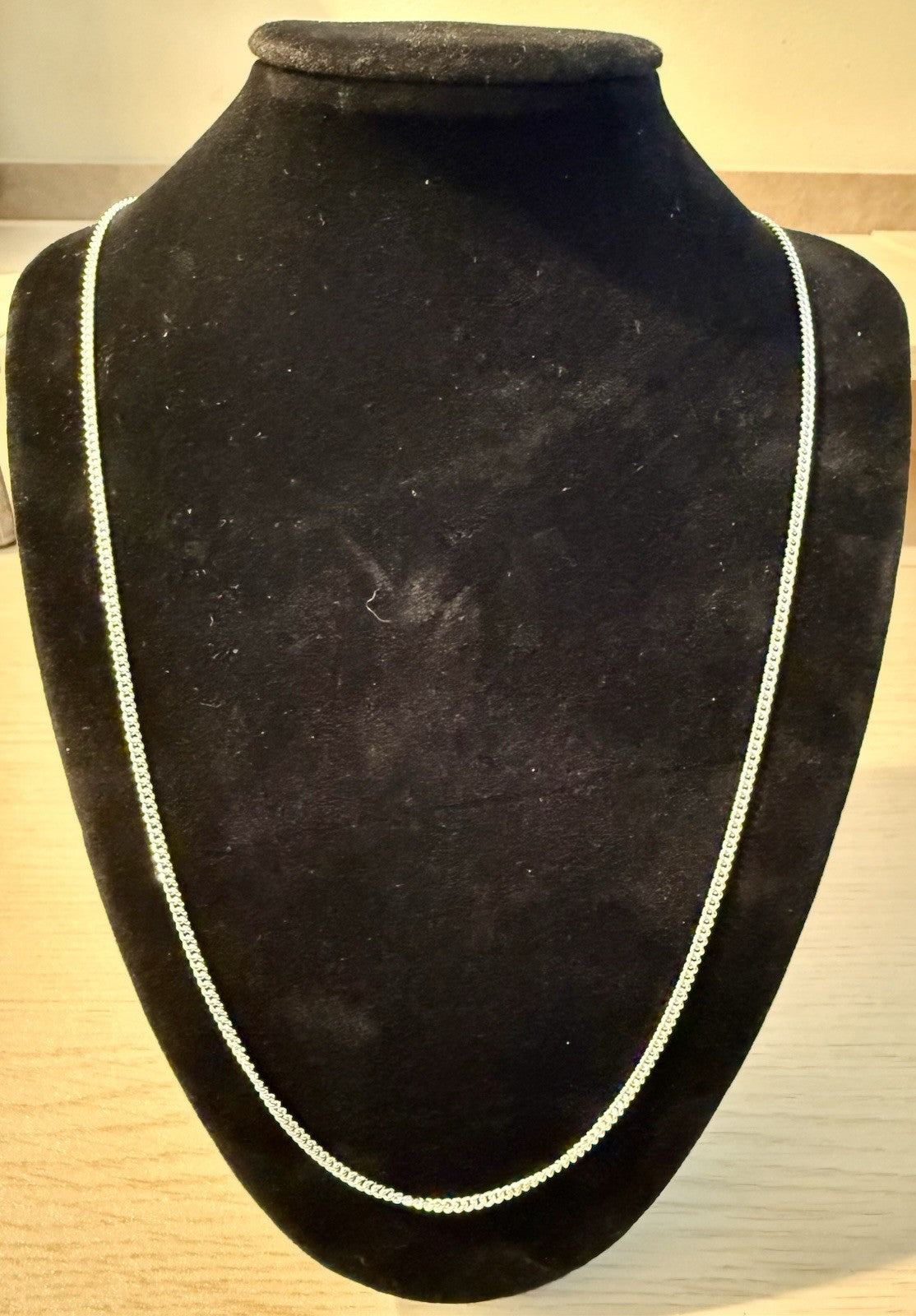 Sterling Silver 2.25mm  24” Curb Chain