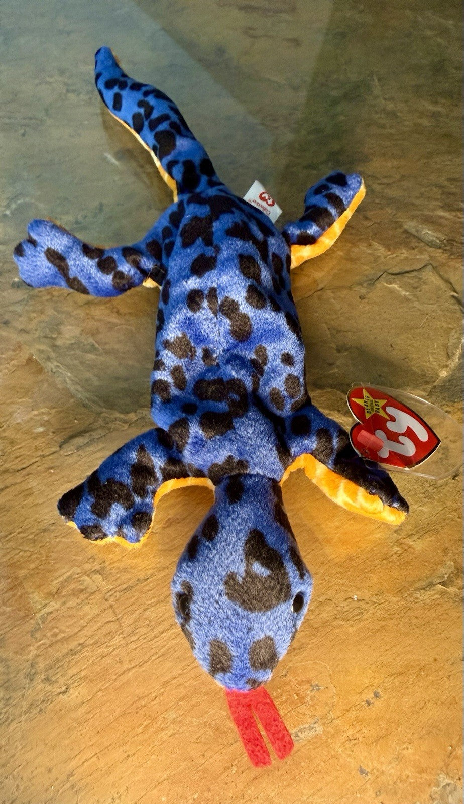 1995 Original Ty Beanie Baby- Lizzy the Lizard