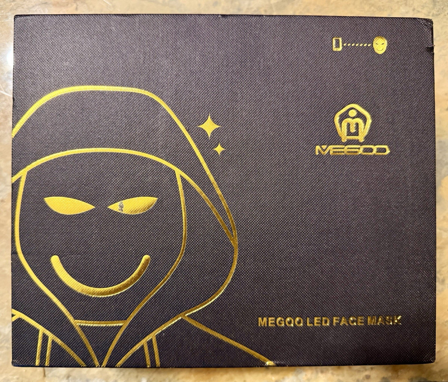 MEGOO Led Mask with Bluetooth Programmable App,Shining Led Light Up Face Mask