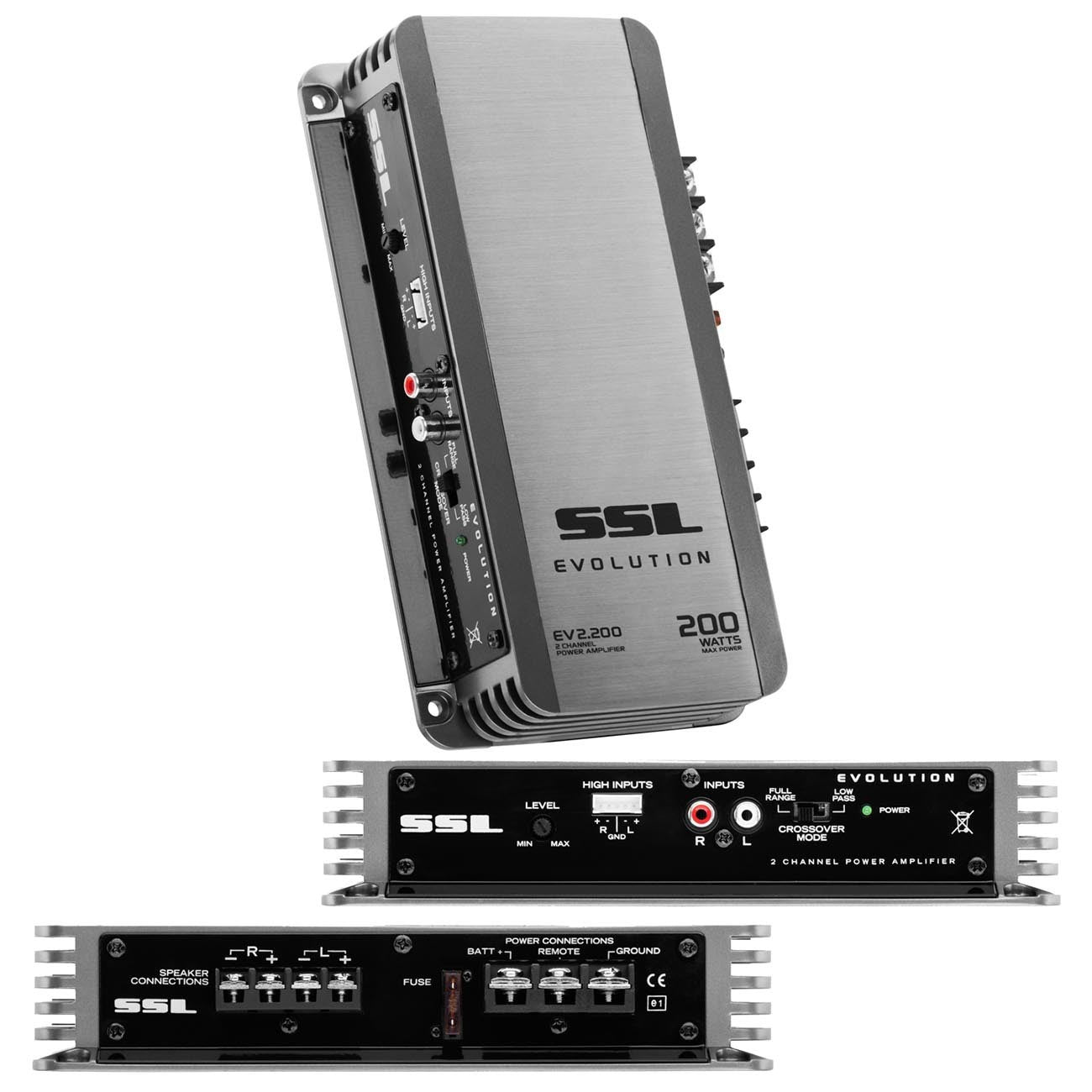 Sound Storm Laboratories EV2.200 2-Channel Car Amp