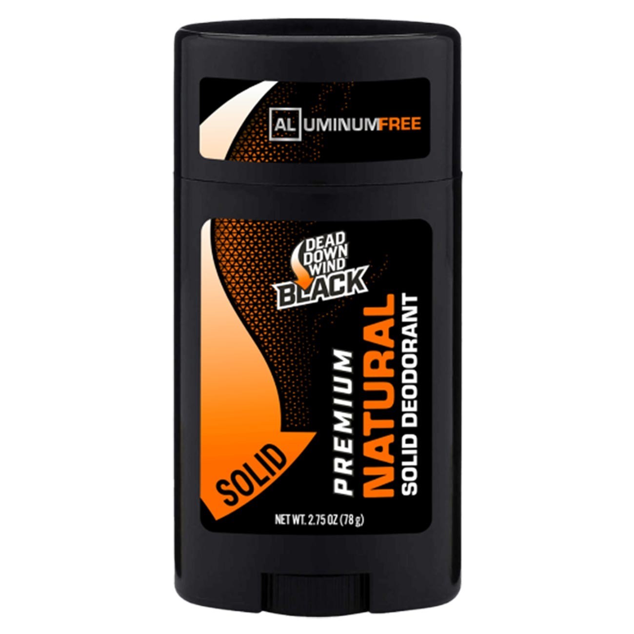 Dead Down Wind BLACK Premium Natural Deodorant Solid (2.75 ounces)