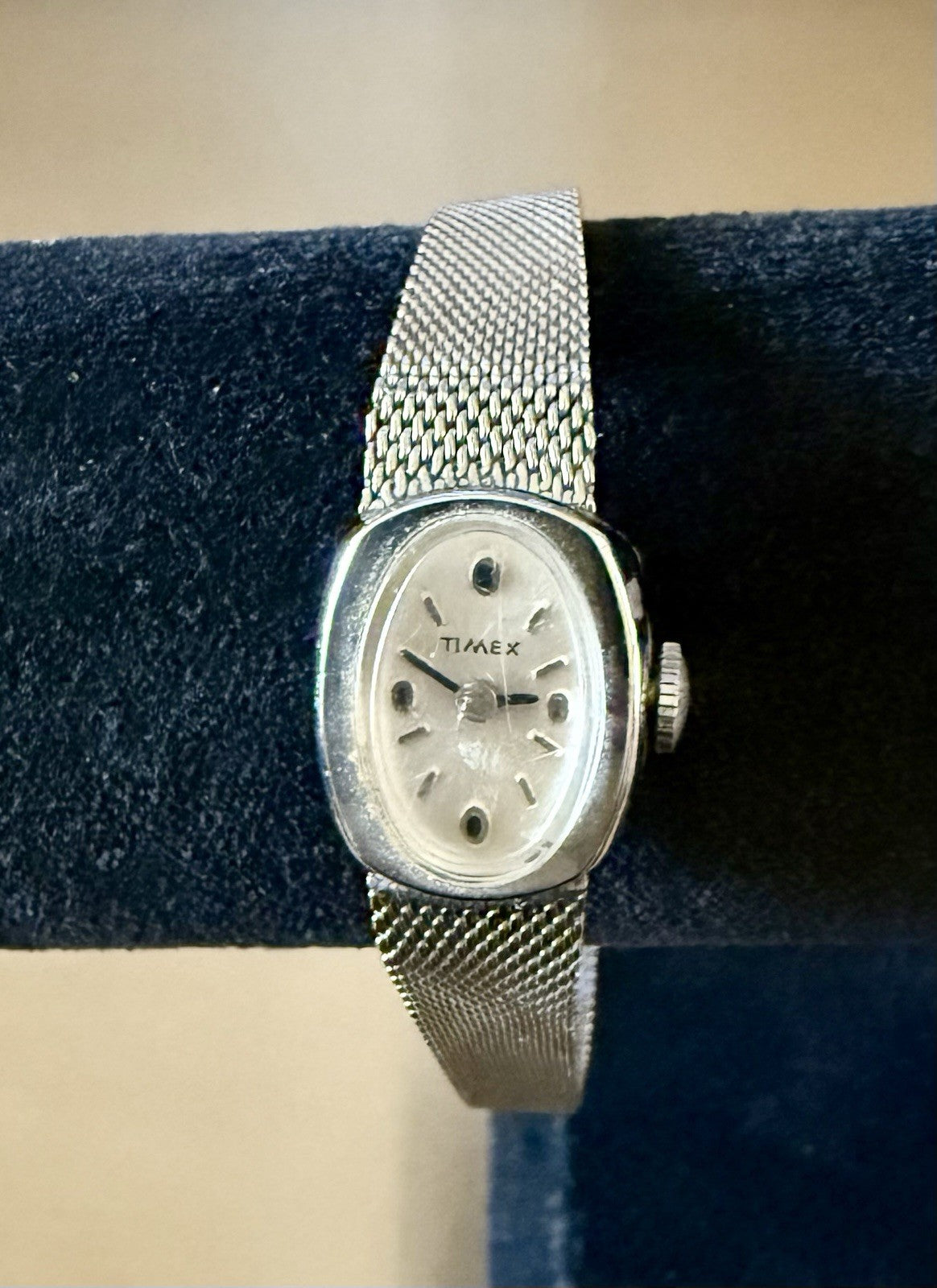 Vintage Timex Chrome Plated Watch 
