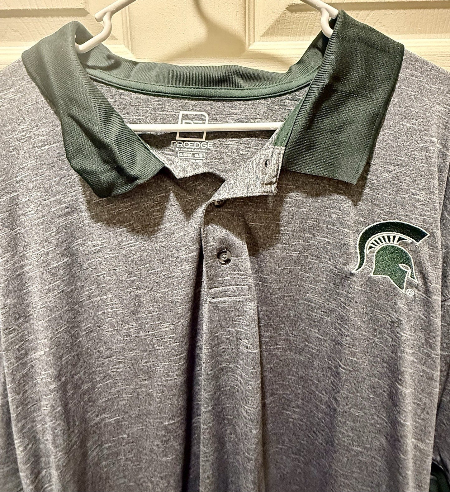 Colosseum Michigan State Spartans Revolution Polo shirt